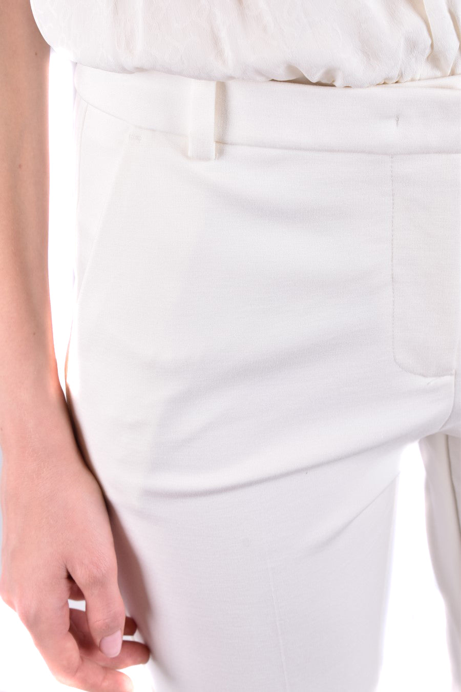 Pinko Pantalon femme Pantalons — white