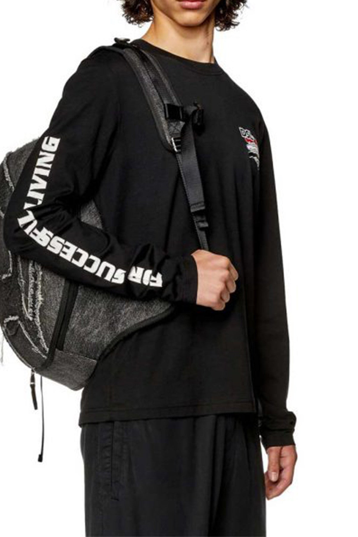 Diesel Sweat homme Sweatshirts — black