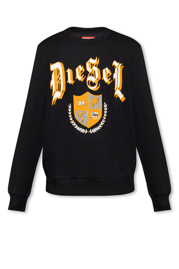 Diesel Sweat homme Sweatshirts — black