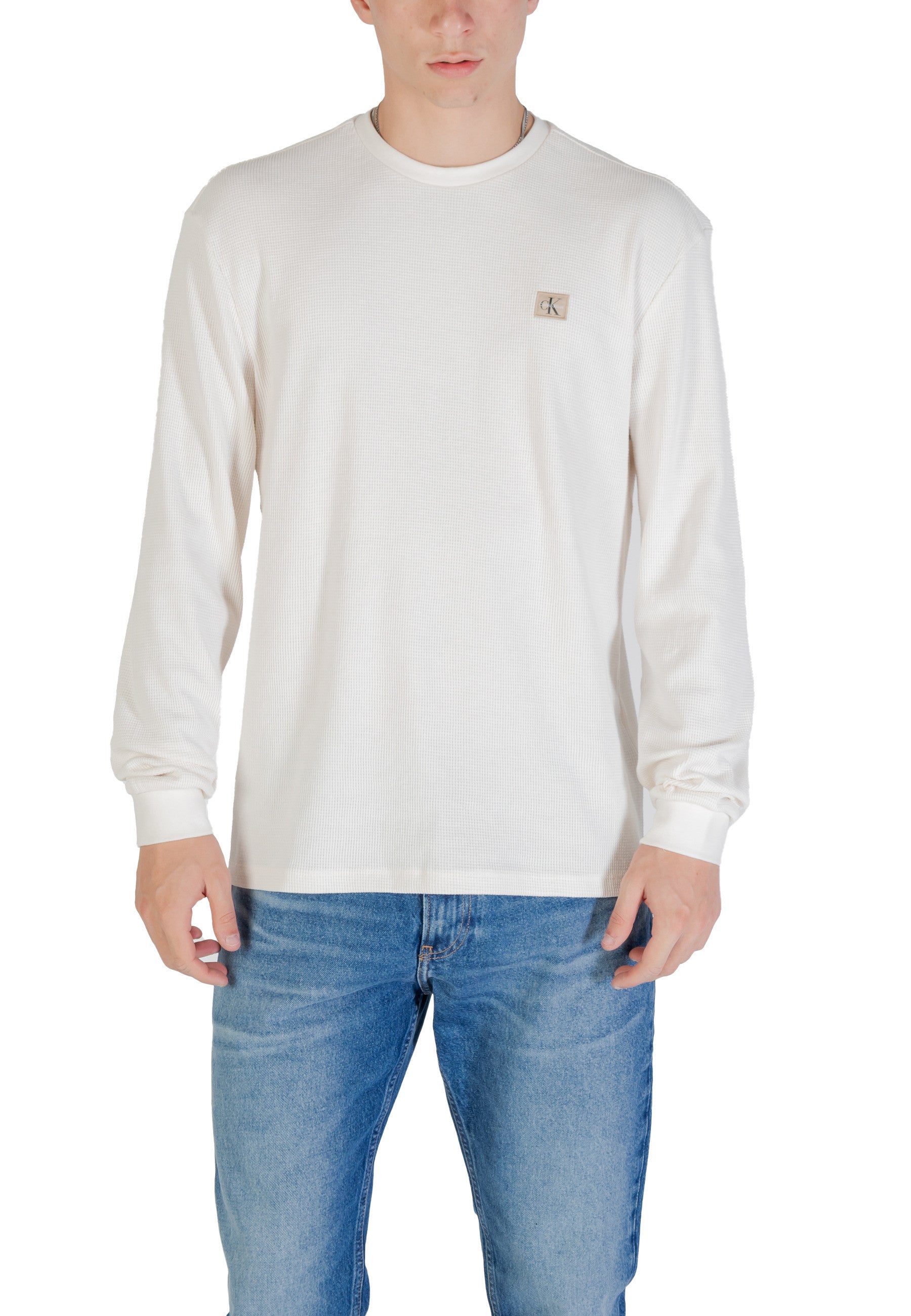 Calvin Klein Jeans Pull homme — white