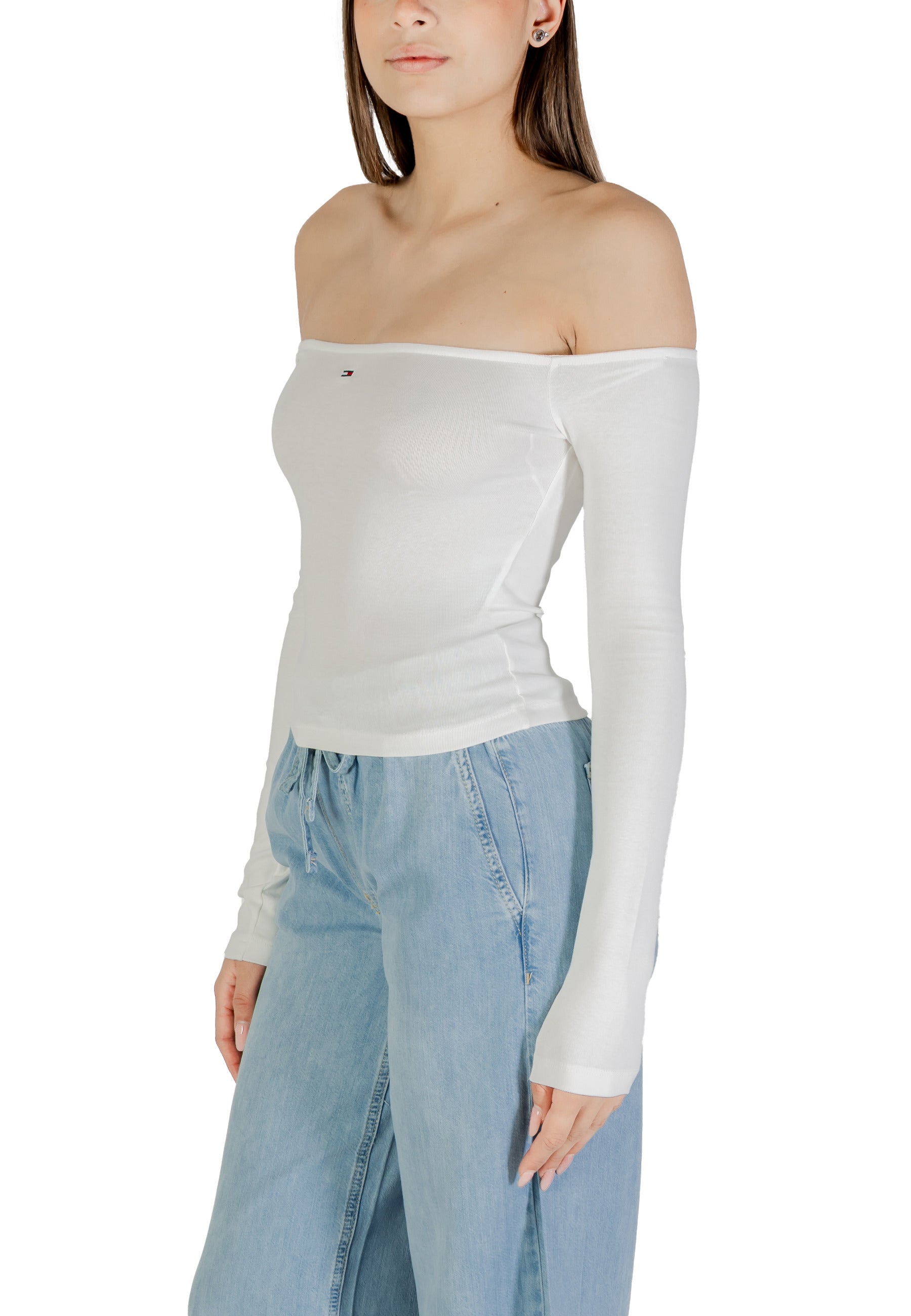 Tommy Hilfiger Jeans Jean femme Tops — white