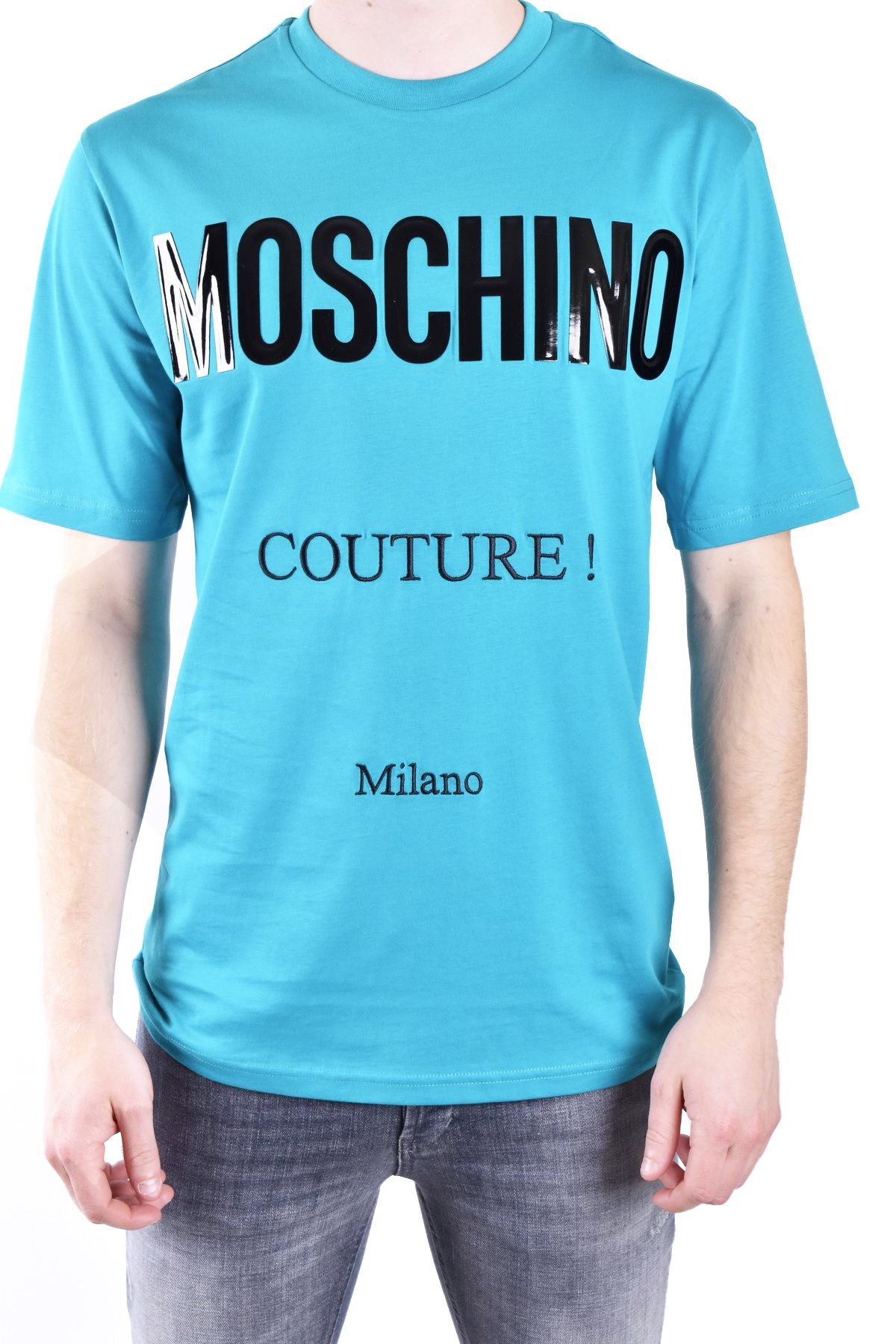 Moschino T-shirt homme — light blue