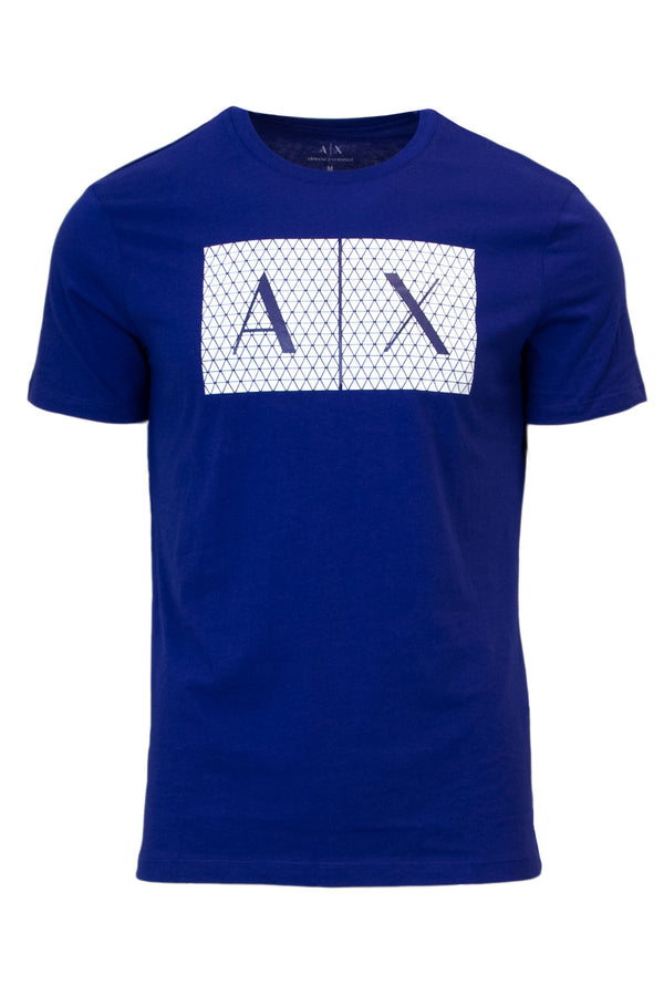 Armani Exchange T-shirt homme — blue
