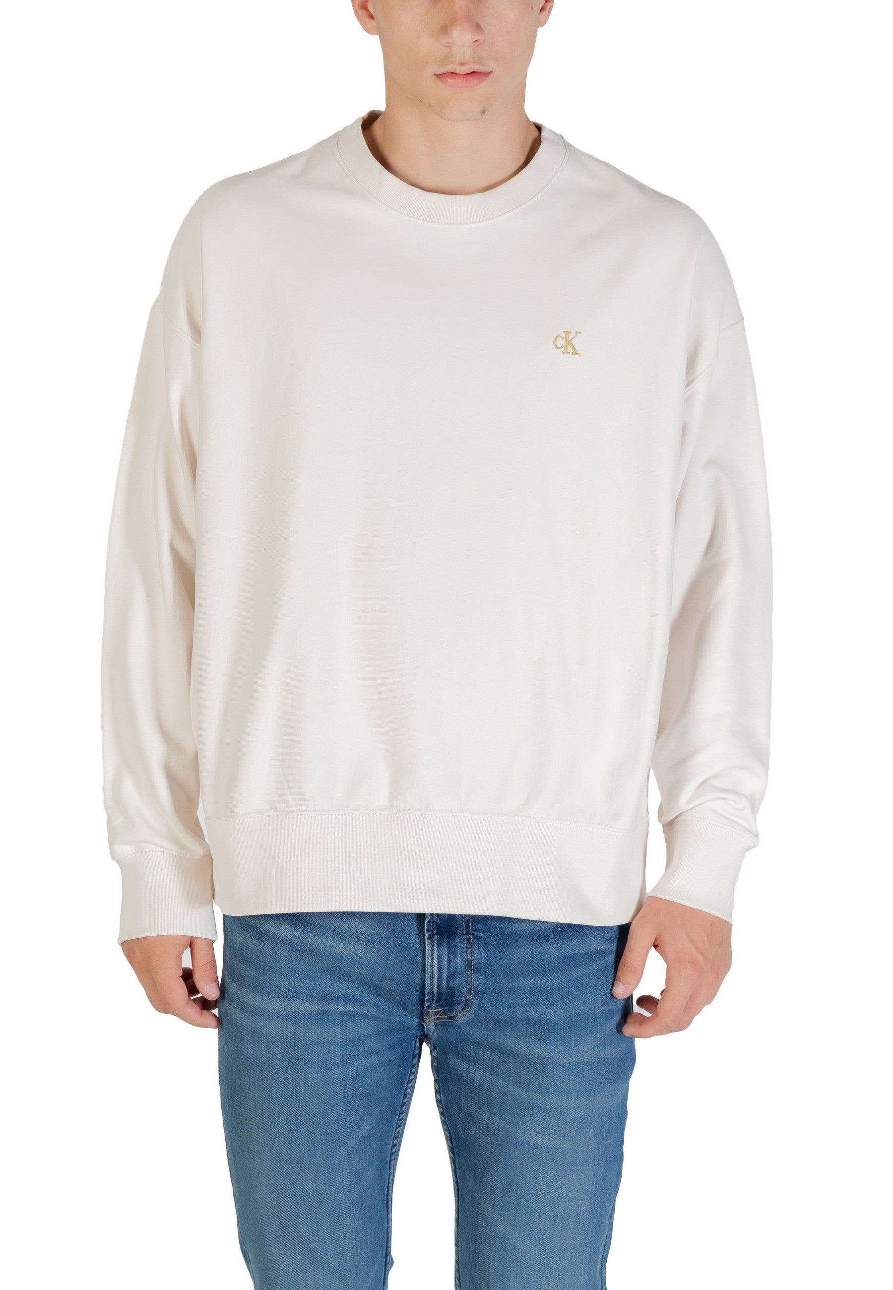 Calvin Klein Jeans Sweat homme Sweatshirts — white