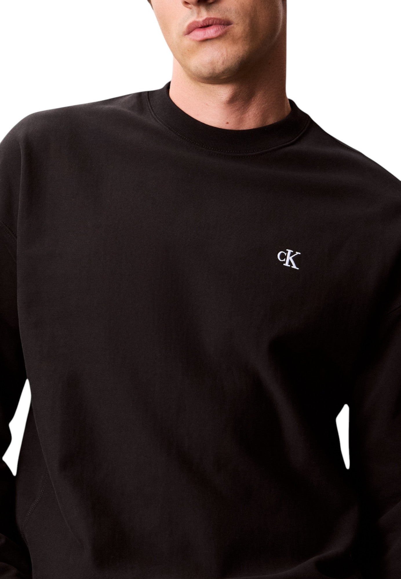 Calvin Klein Jeans Sweat homme Sweatshirts — black