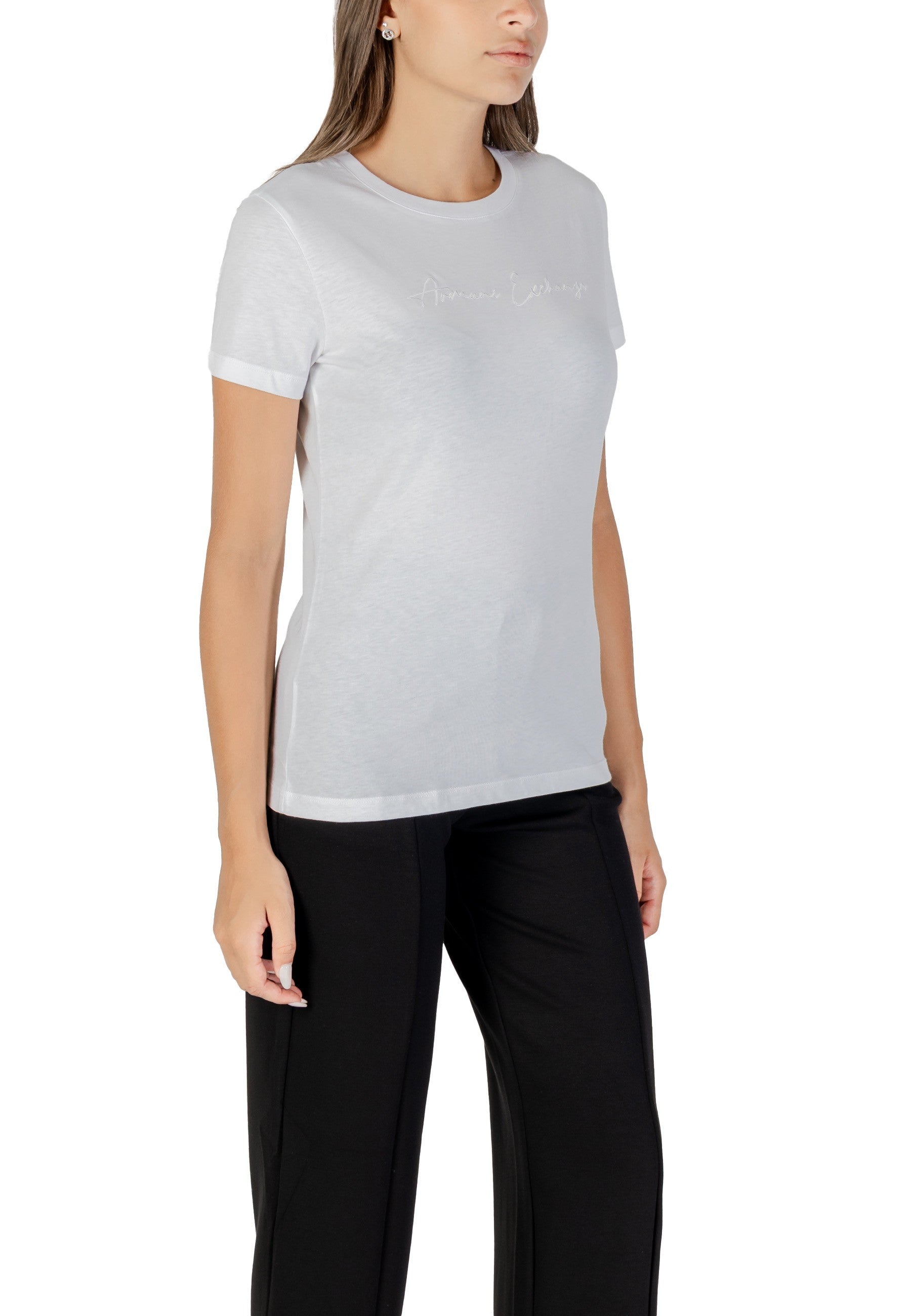 Armani Exchange T-shirt femme — white