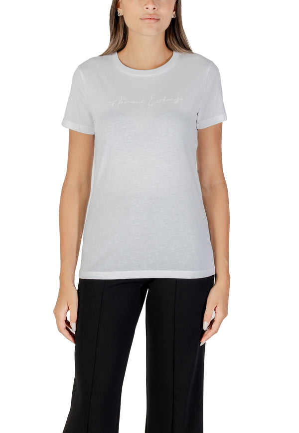 Armani Exchange T-shirt femme — white