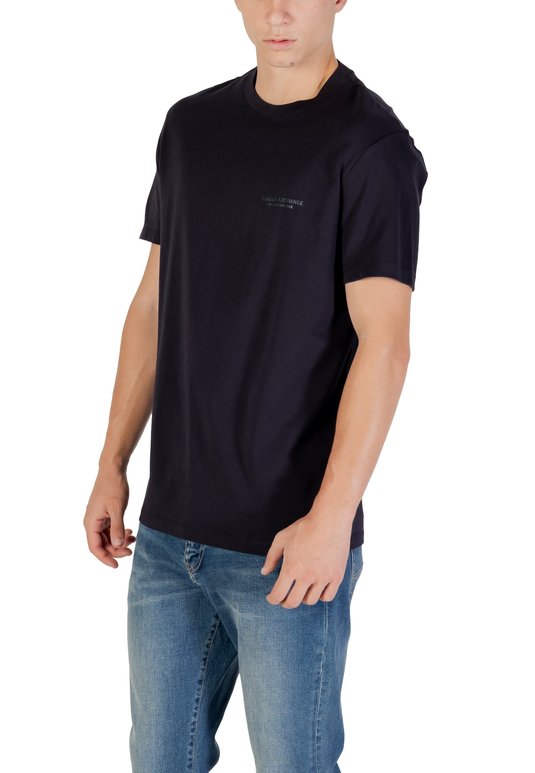 Armani Exchange T-shirt homme — blue