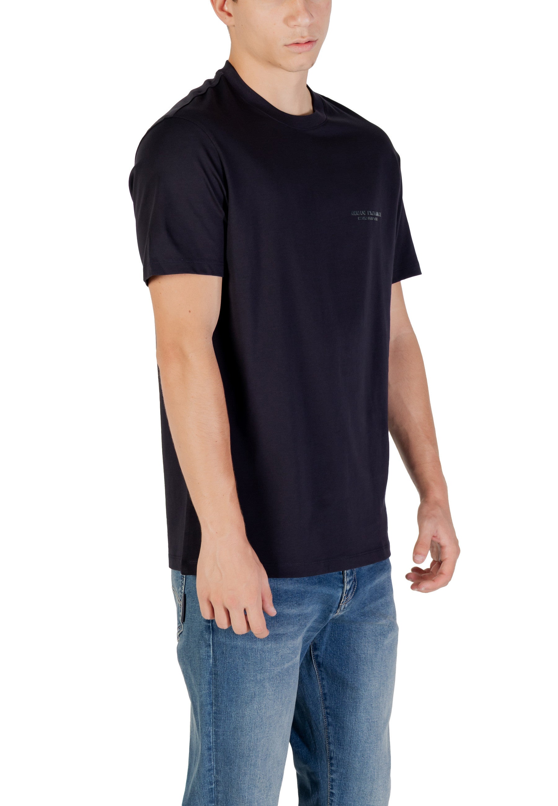 Armani Exchange T-shirt homme — blue