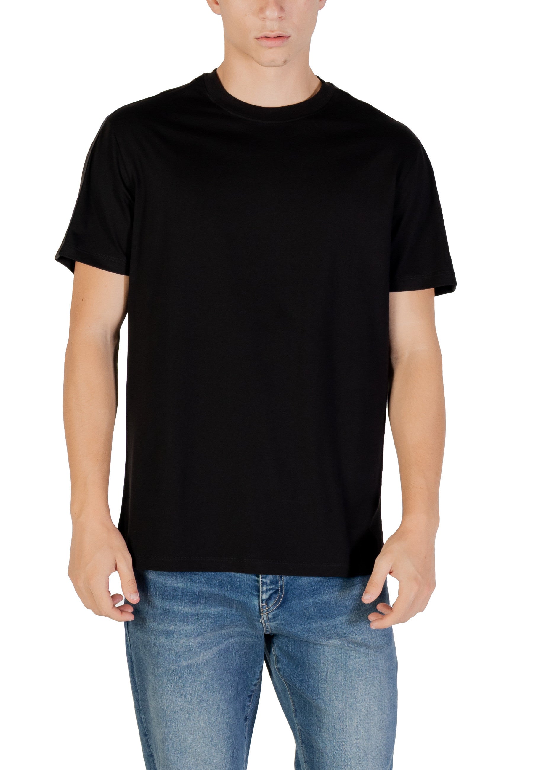 Armani Exchange T-shirt homme — black