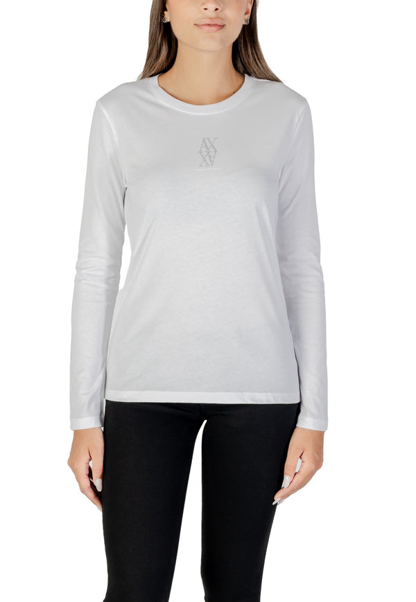 Armani Exchange T-shirt femme — white