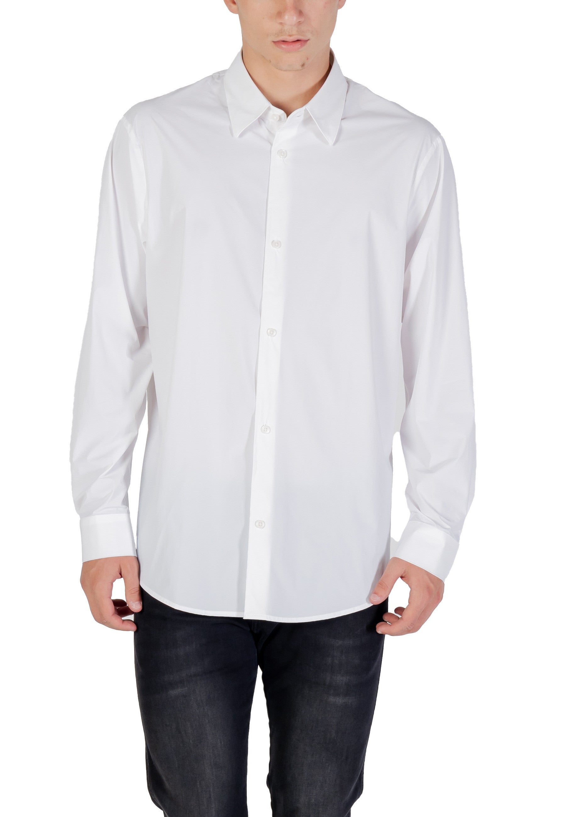 Armani Exchange Chemise homme Chemises — white