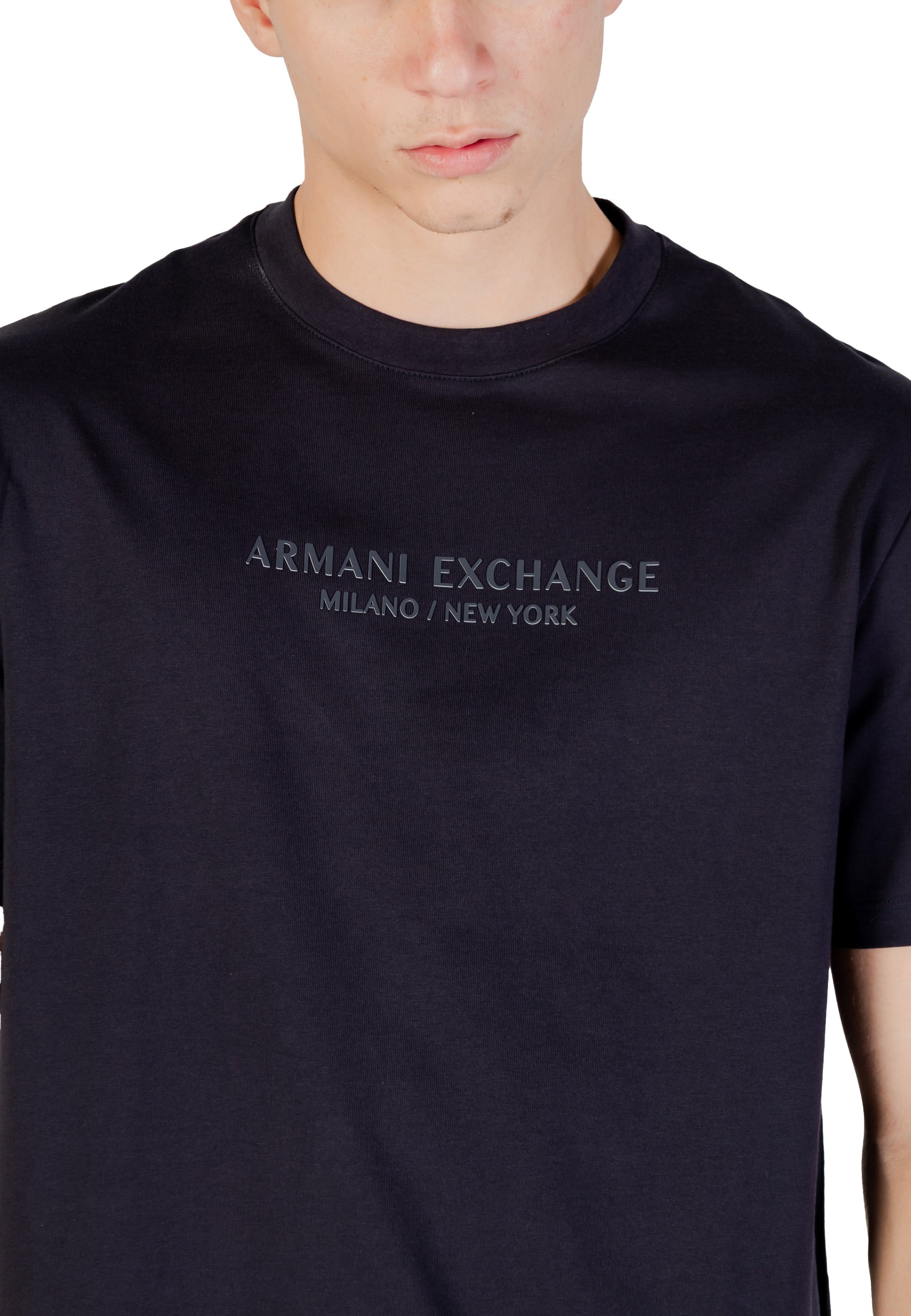 Armani Exchange T-shirt homme — blue