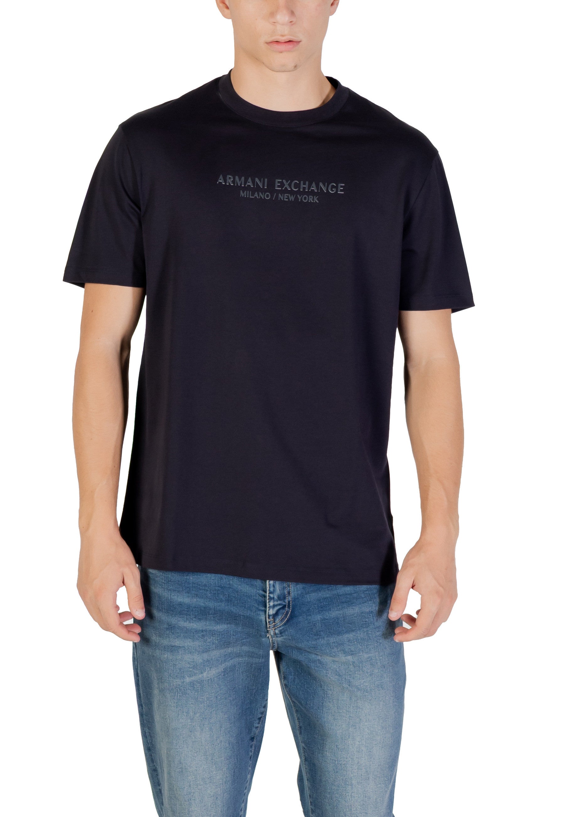 Armani Exchange T-shirt homme — blue