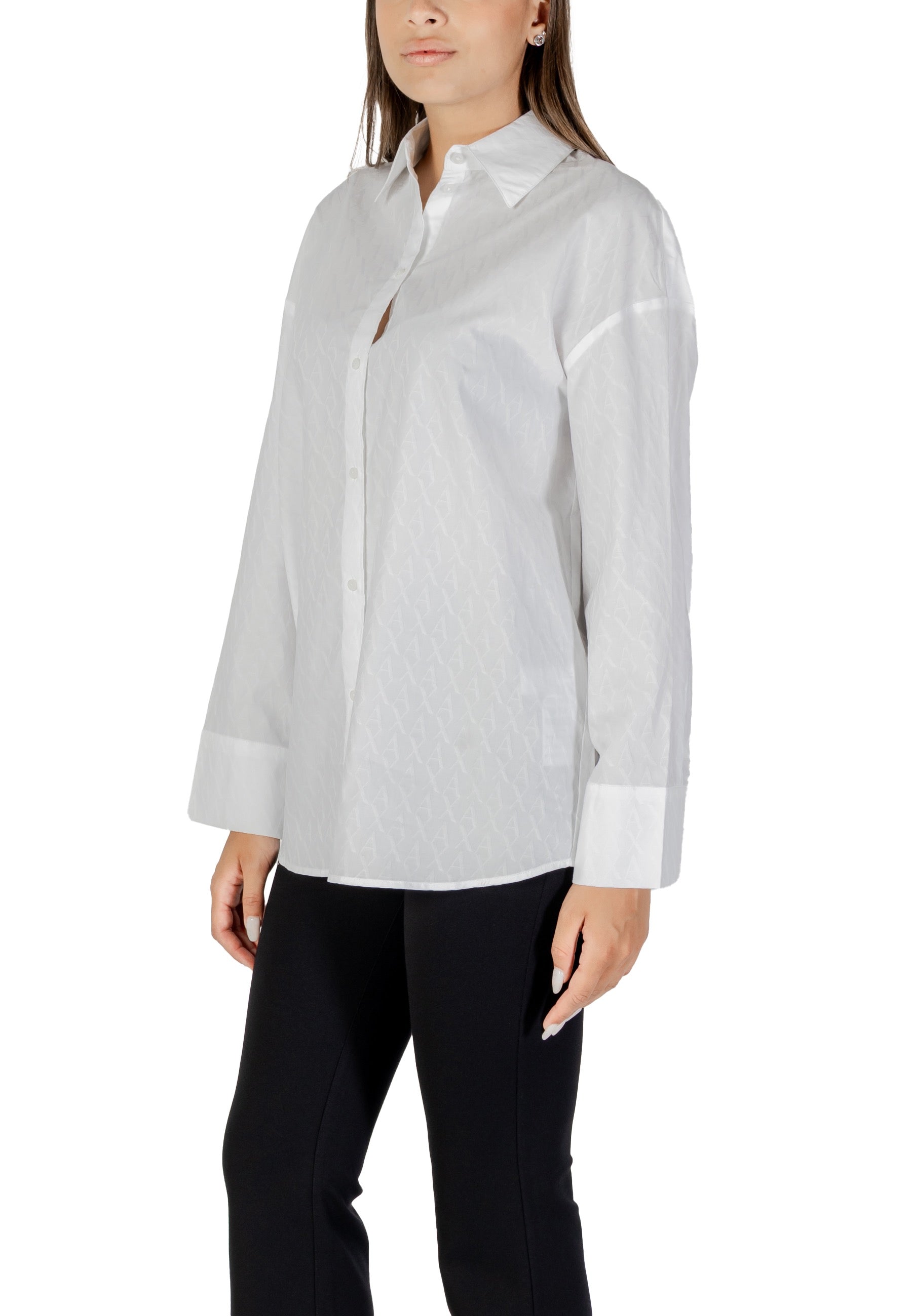 Armani Exchange Chemise femme Chemises — white