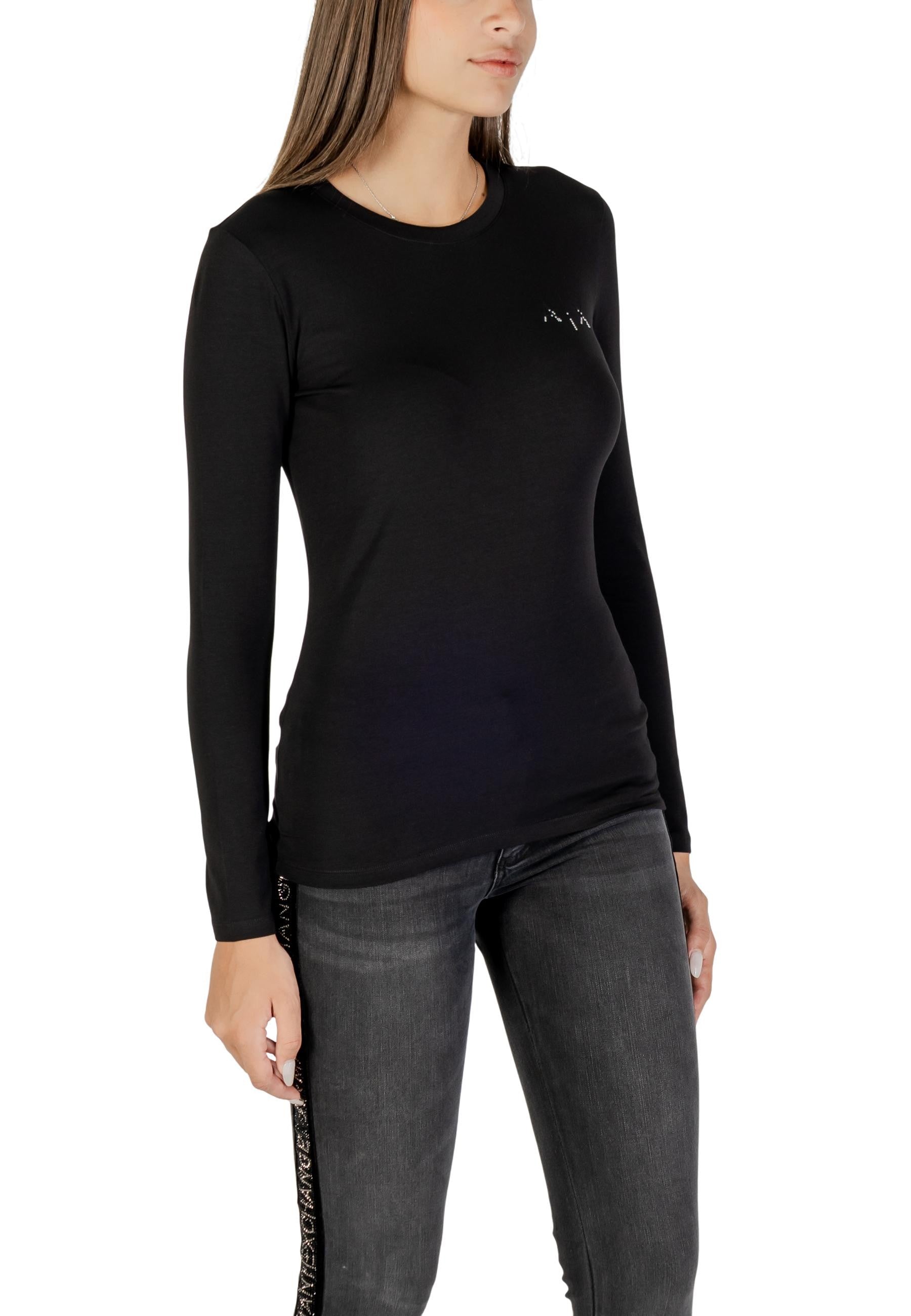 Armani Exchange T-shirt femme — black