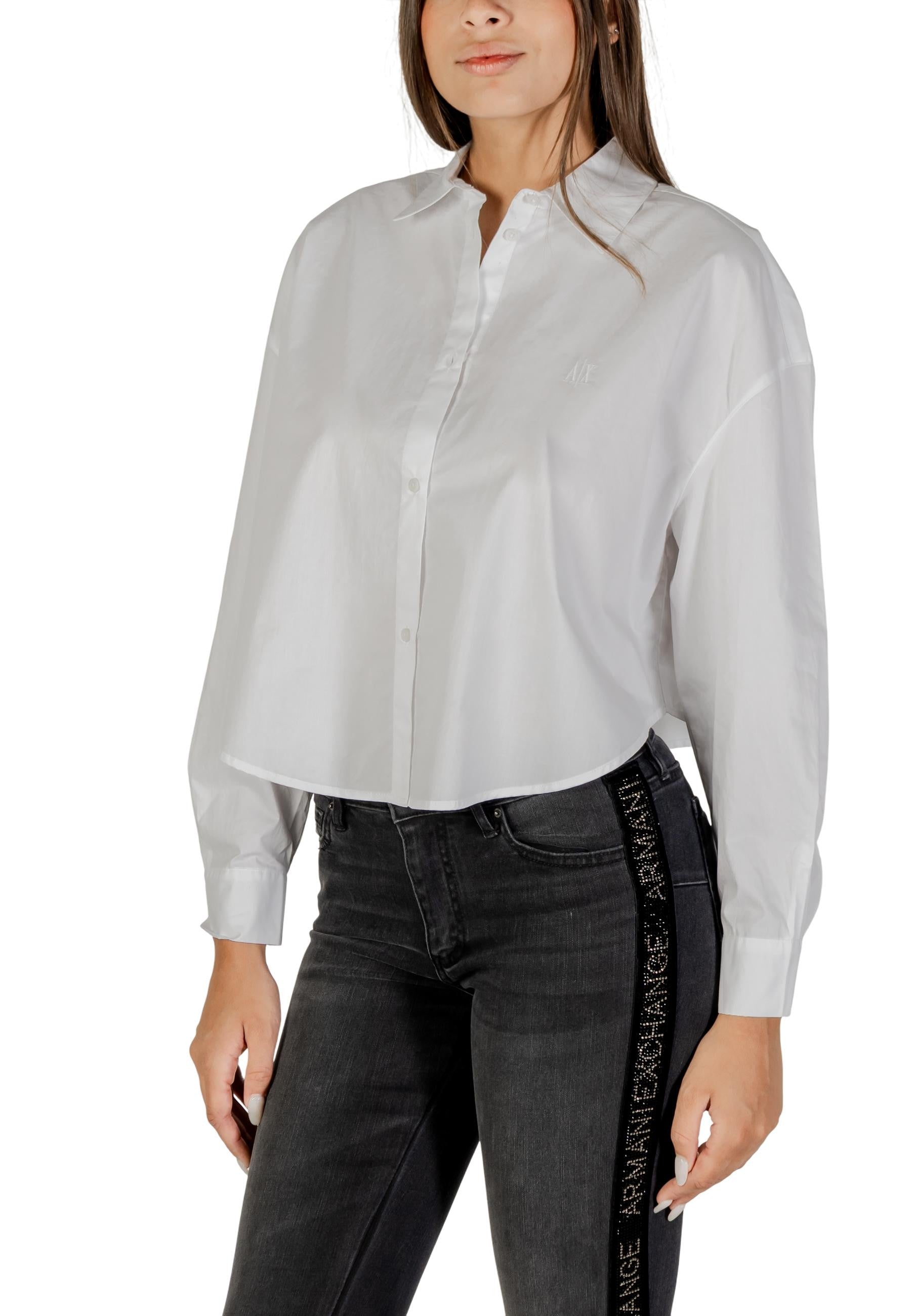 Armani Exchange Chemise femme Chemises — white