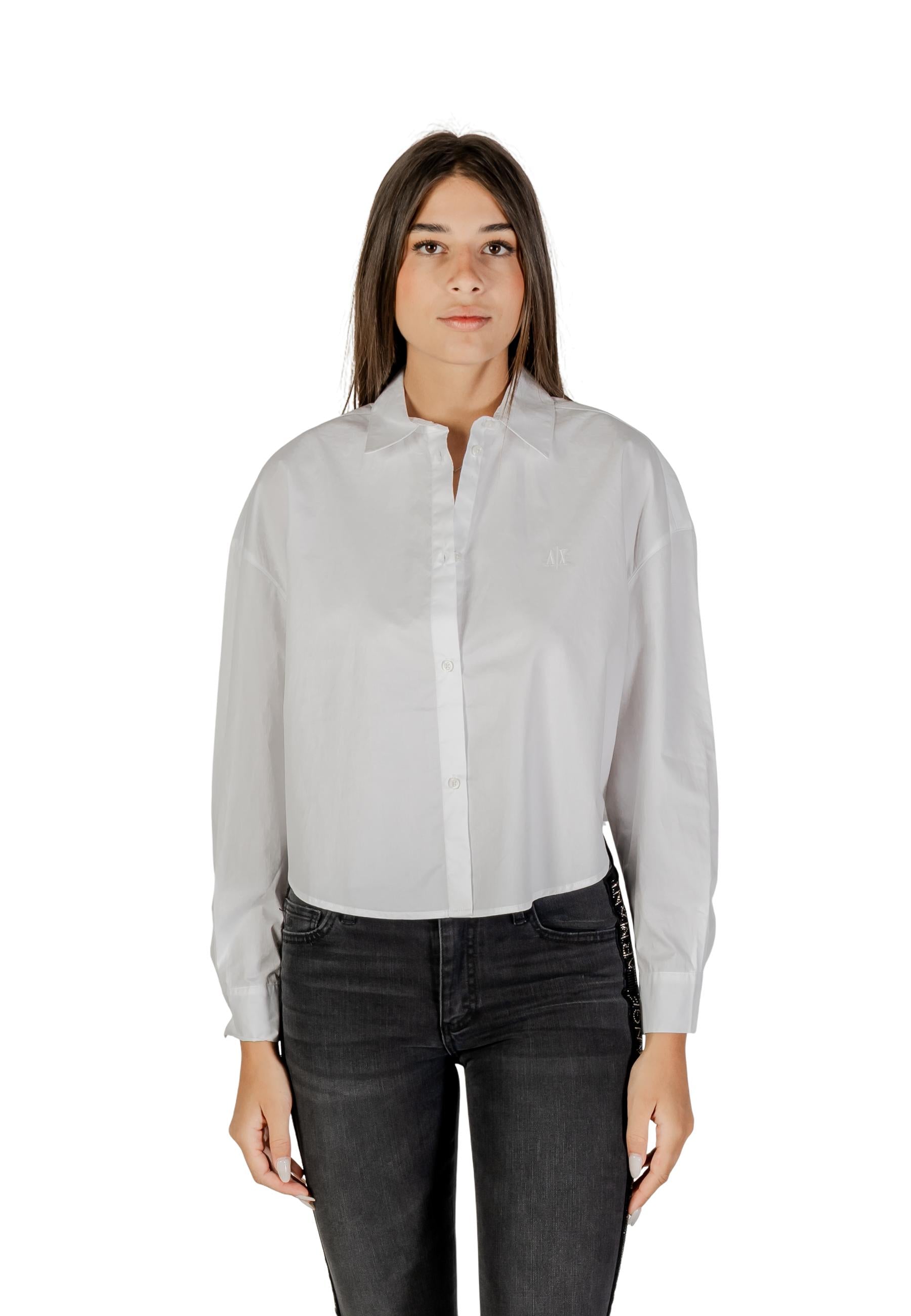 Armani Exchange Chemise femme Chemises — white
