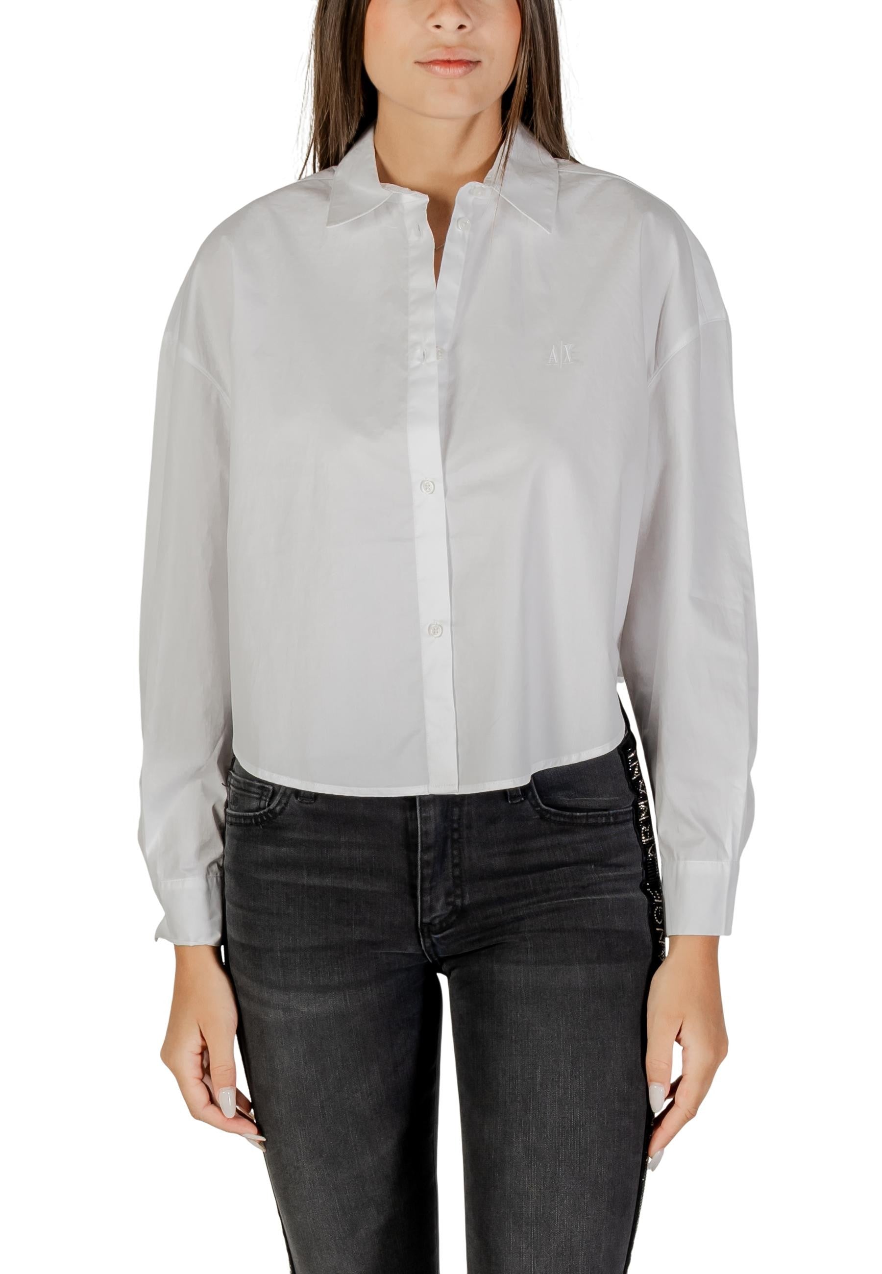 Armani Exchange Chemise femme Chemises — white