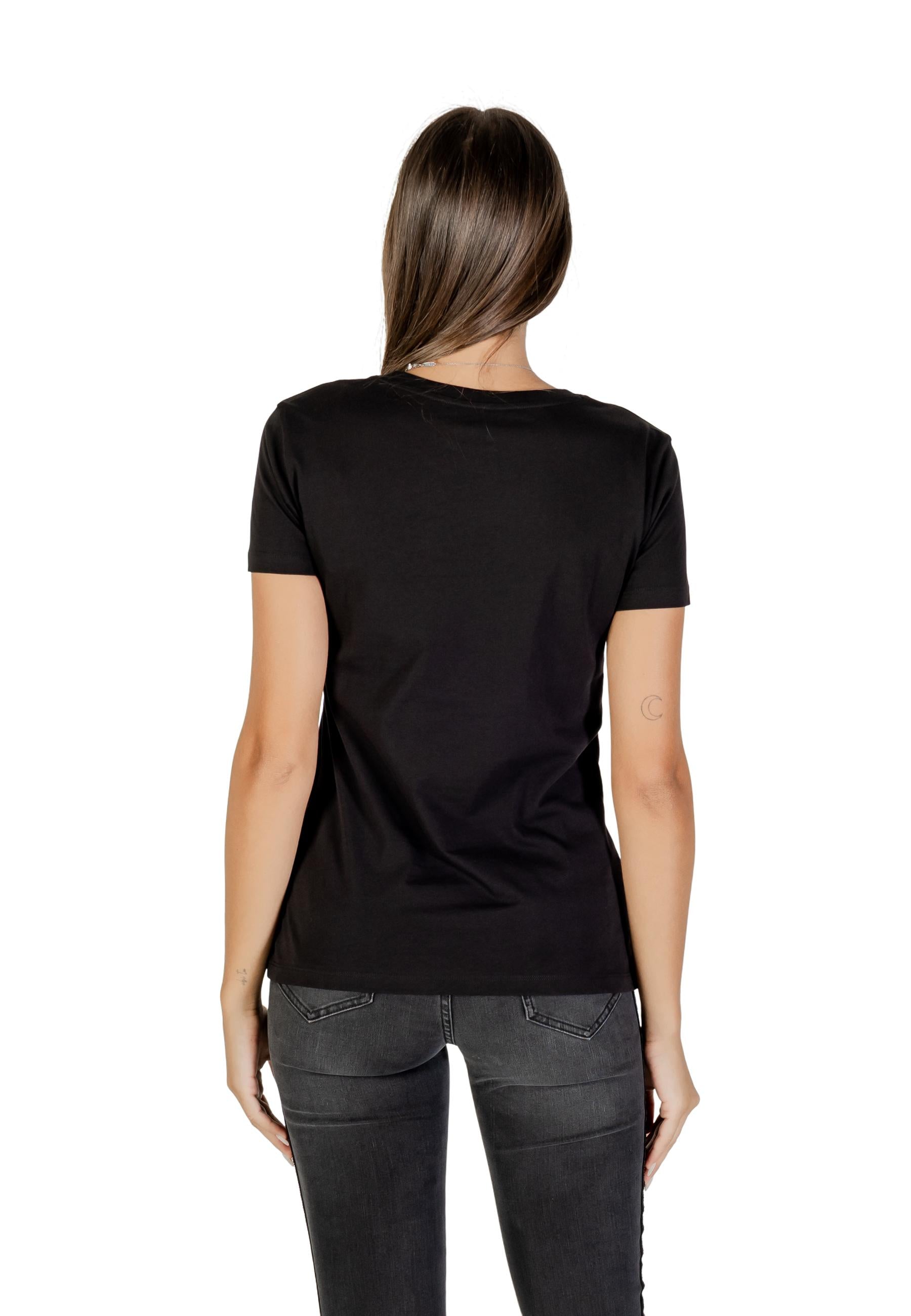 Armani Exchange T-shirt femme — black