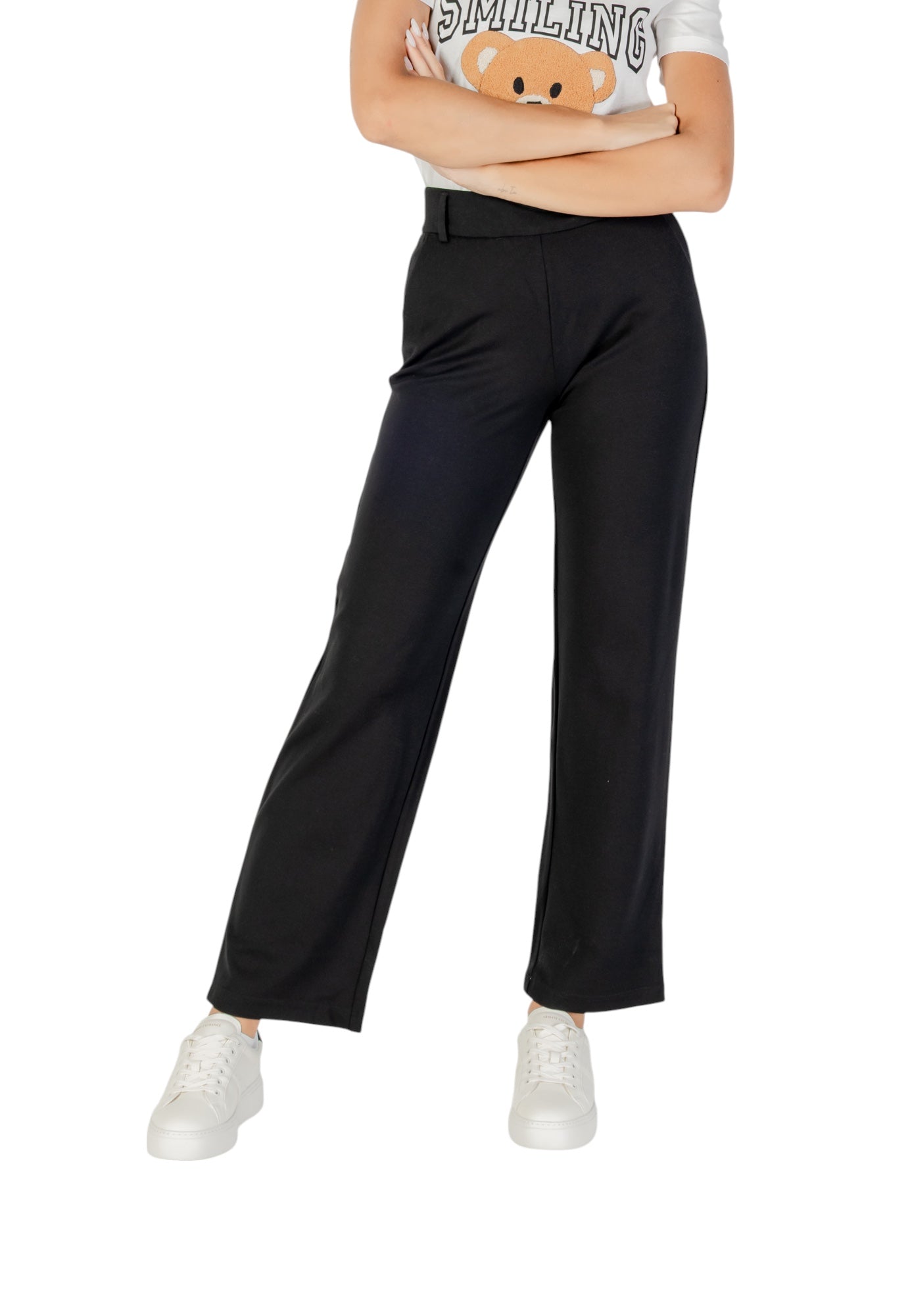 Only Pantalon femme Pantalons — black