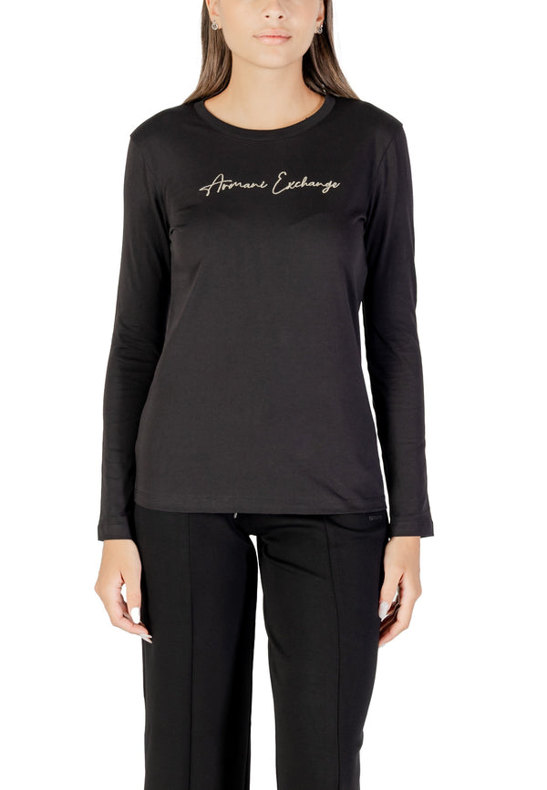 Armani Exchange T-shirt femme — black · 488519