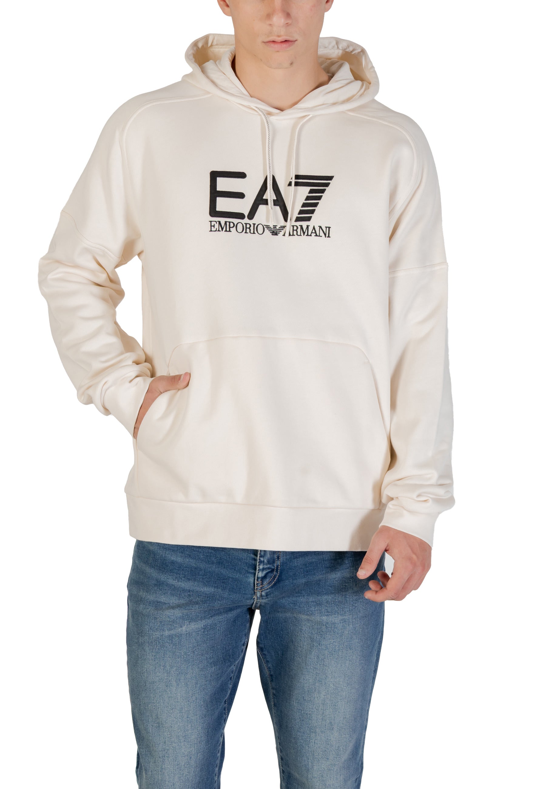 Ea7 Sweat homme Sweatshirts — white