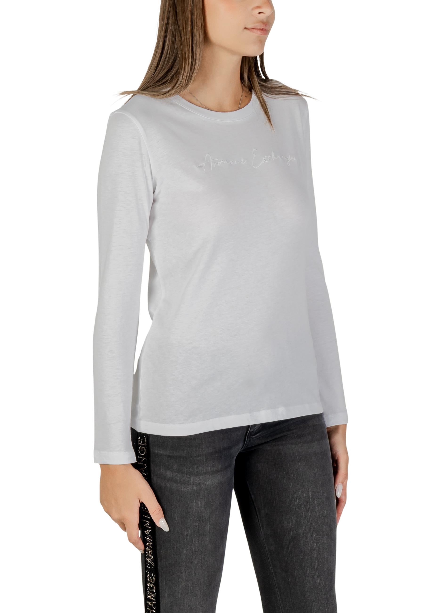 Armani Exchange T-shirt femme — white