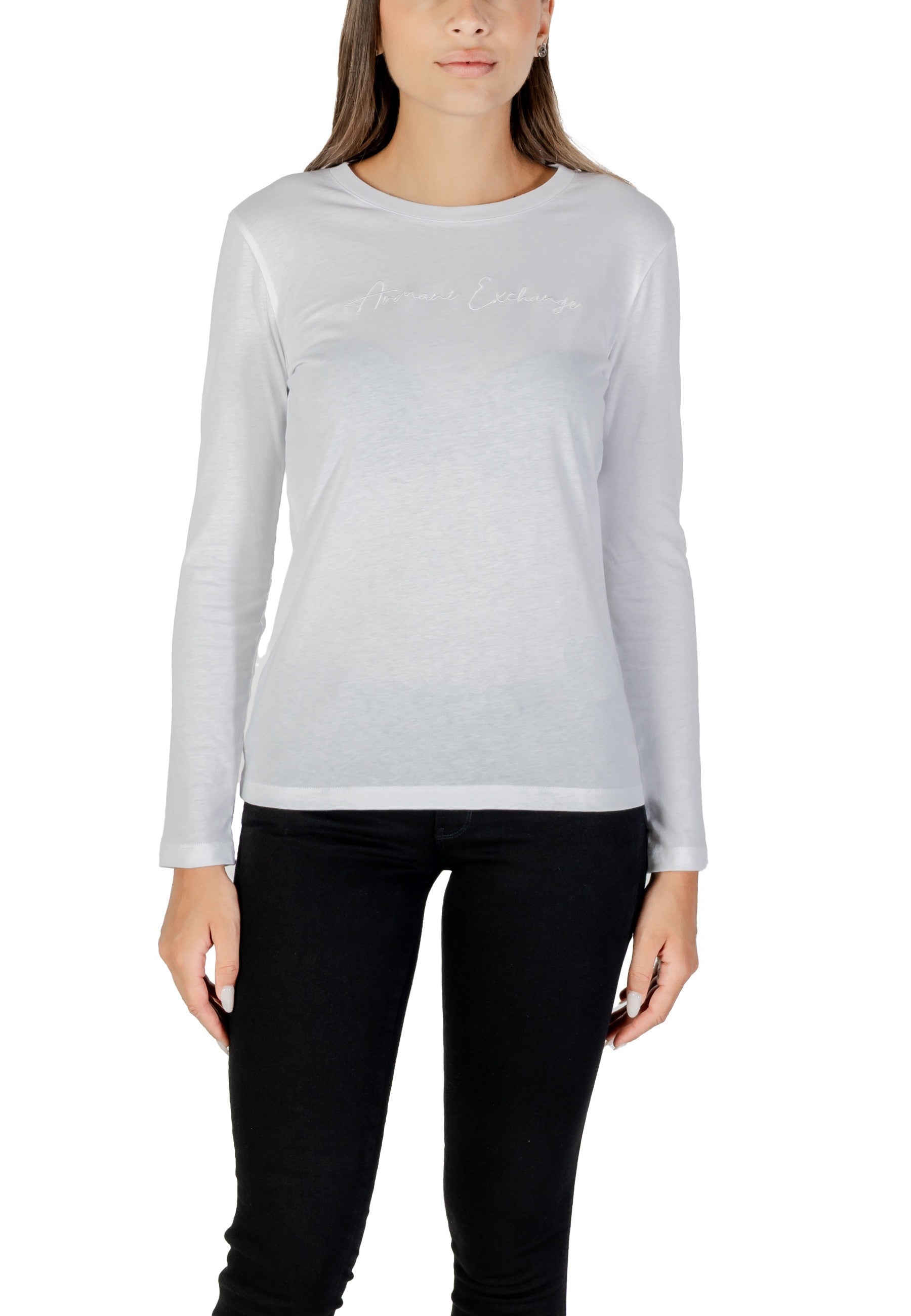 Armani Exchange T-shirt femme — white