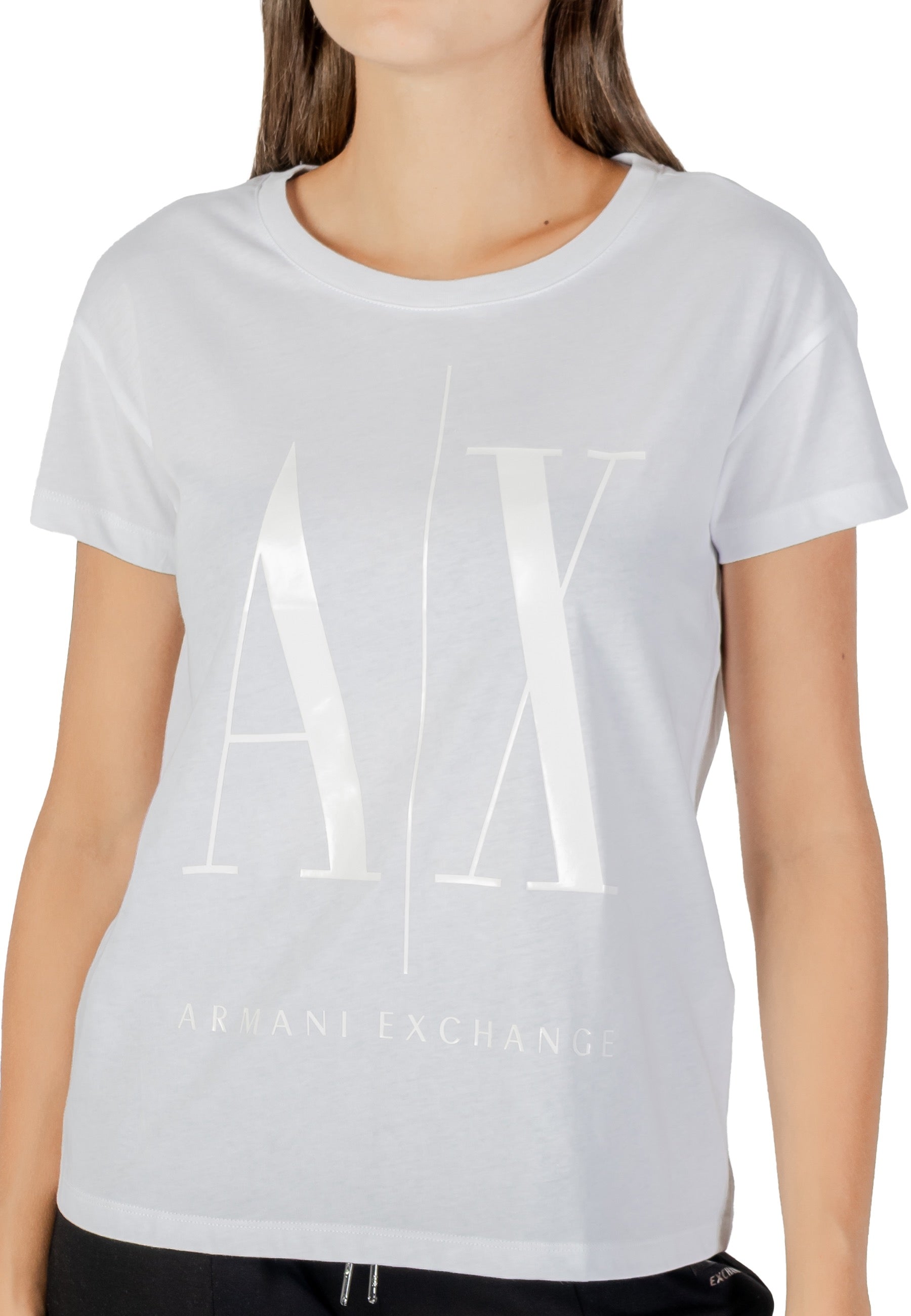 Armani Exchange T-shirt femme — white