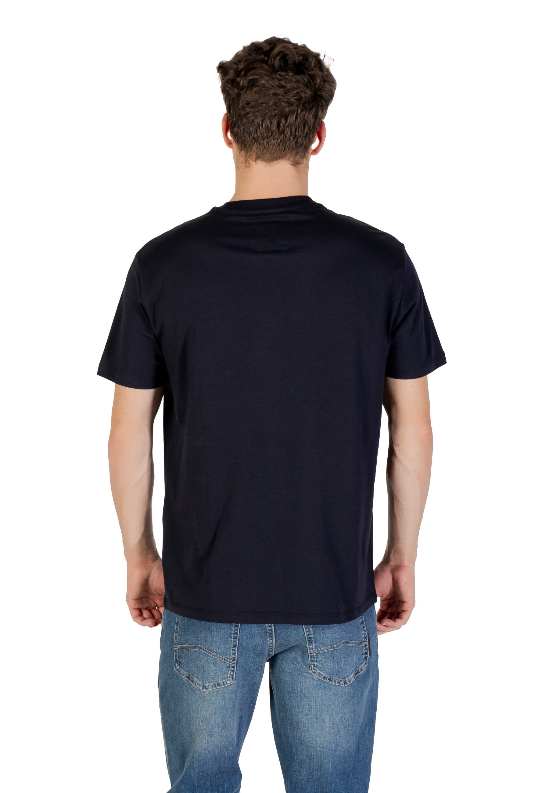 Armani Exchange T-shirt homme — blue