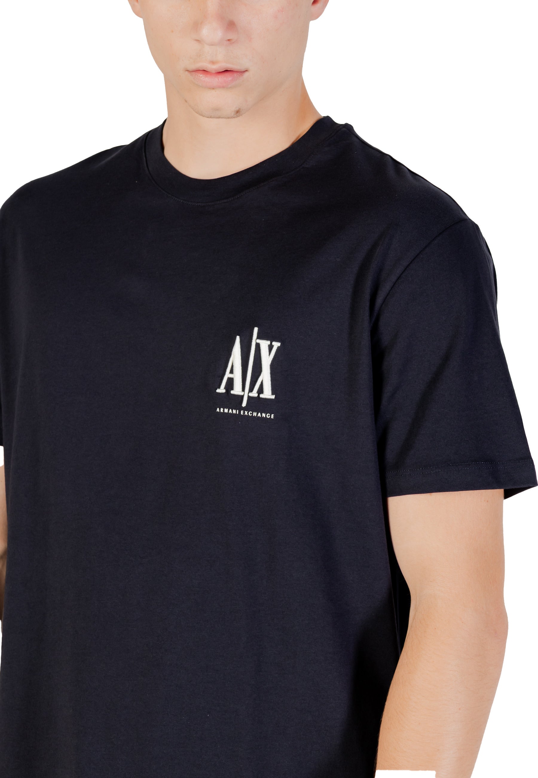 Armani Exchange T-shirt homme — blue