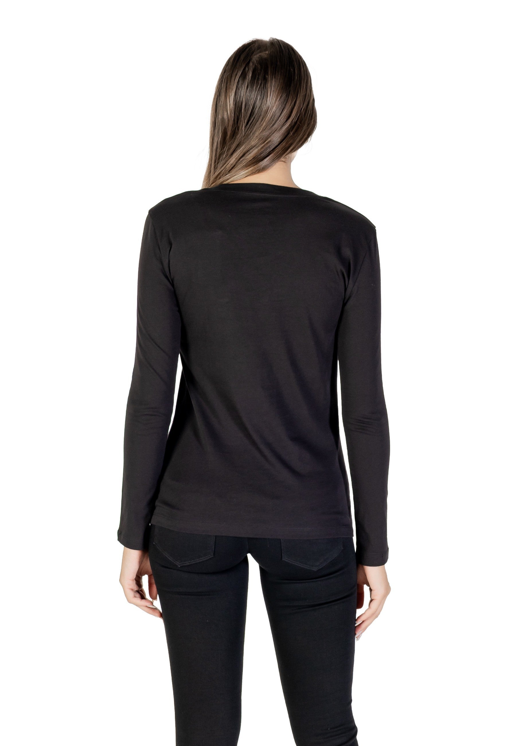 Armani Exchange T-shirt femme — black