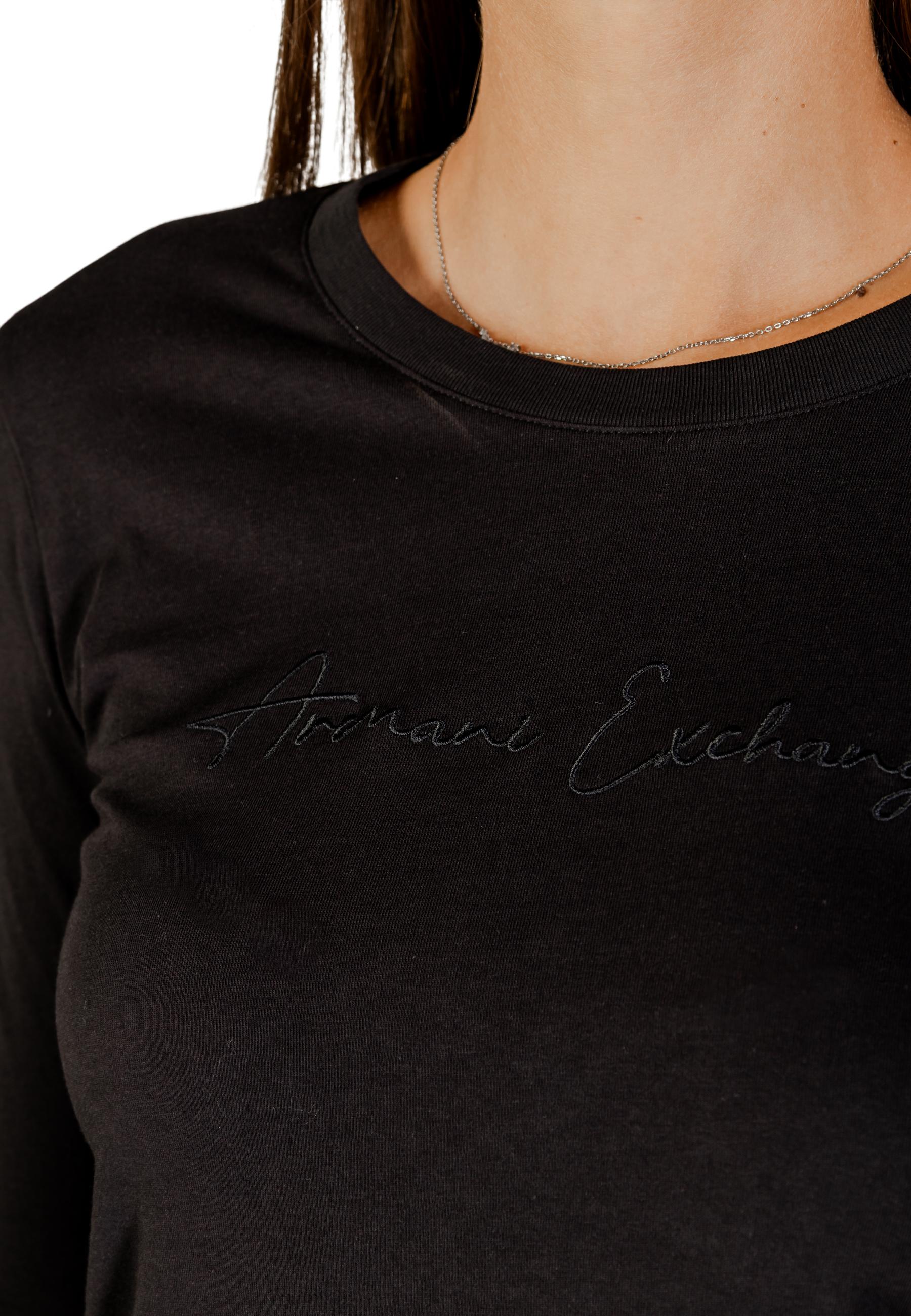 Armani Exchange T-shirt femme — black