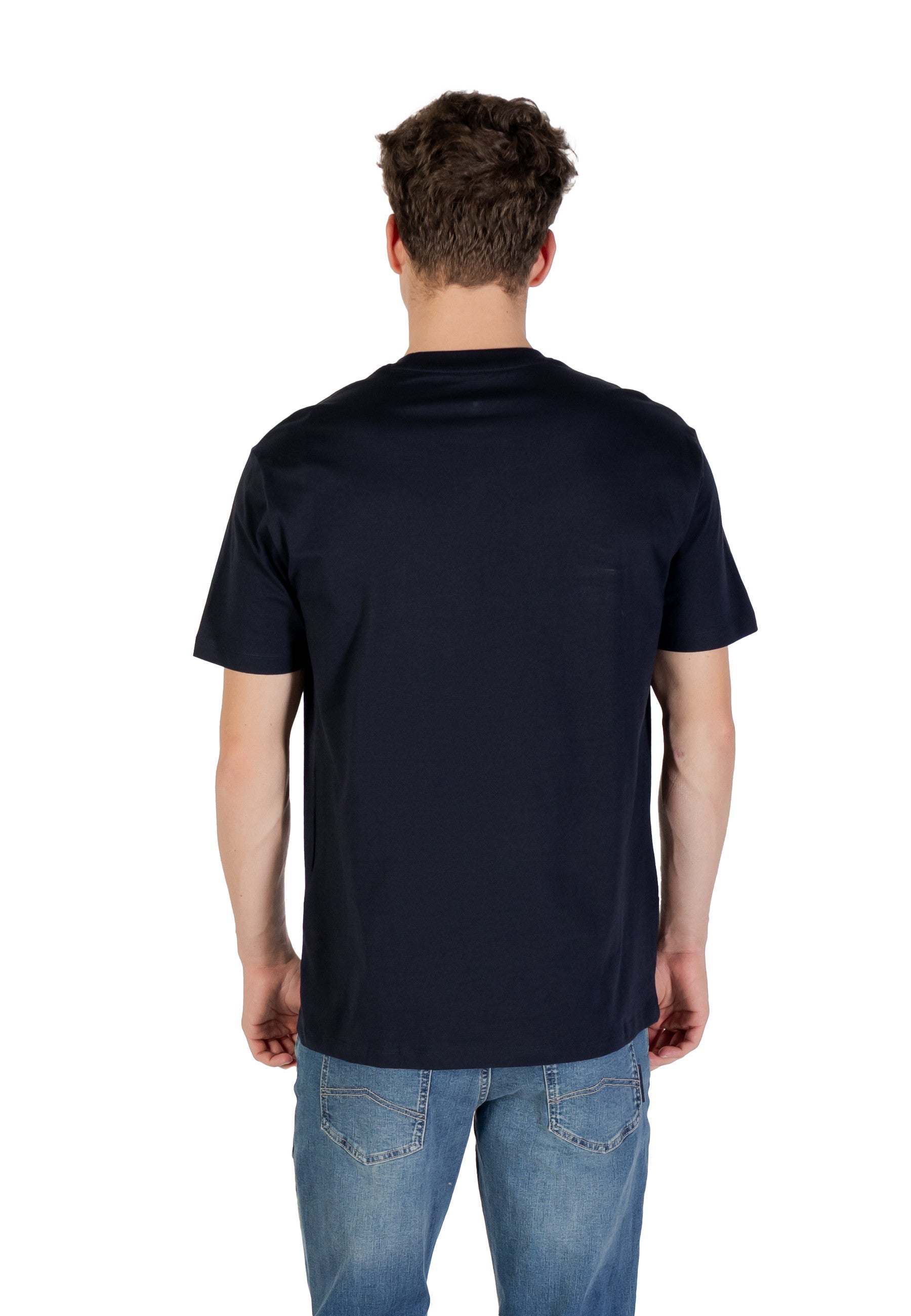 Armani Exchange T-shirt homme — blue