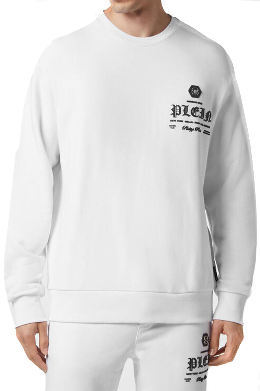 Philipp Plein Sweat homme Sweatshirts — white