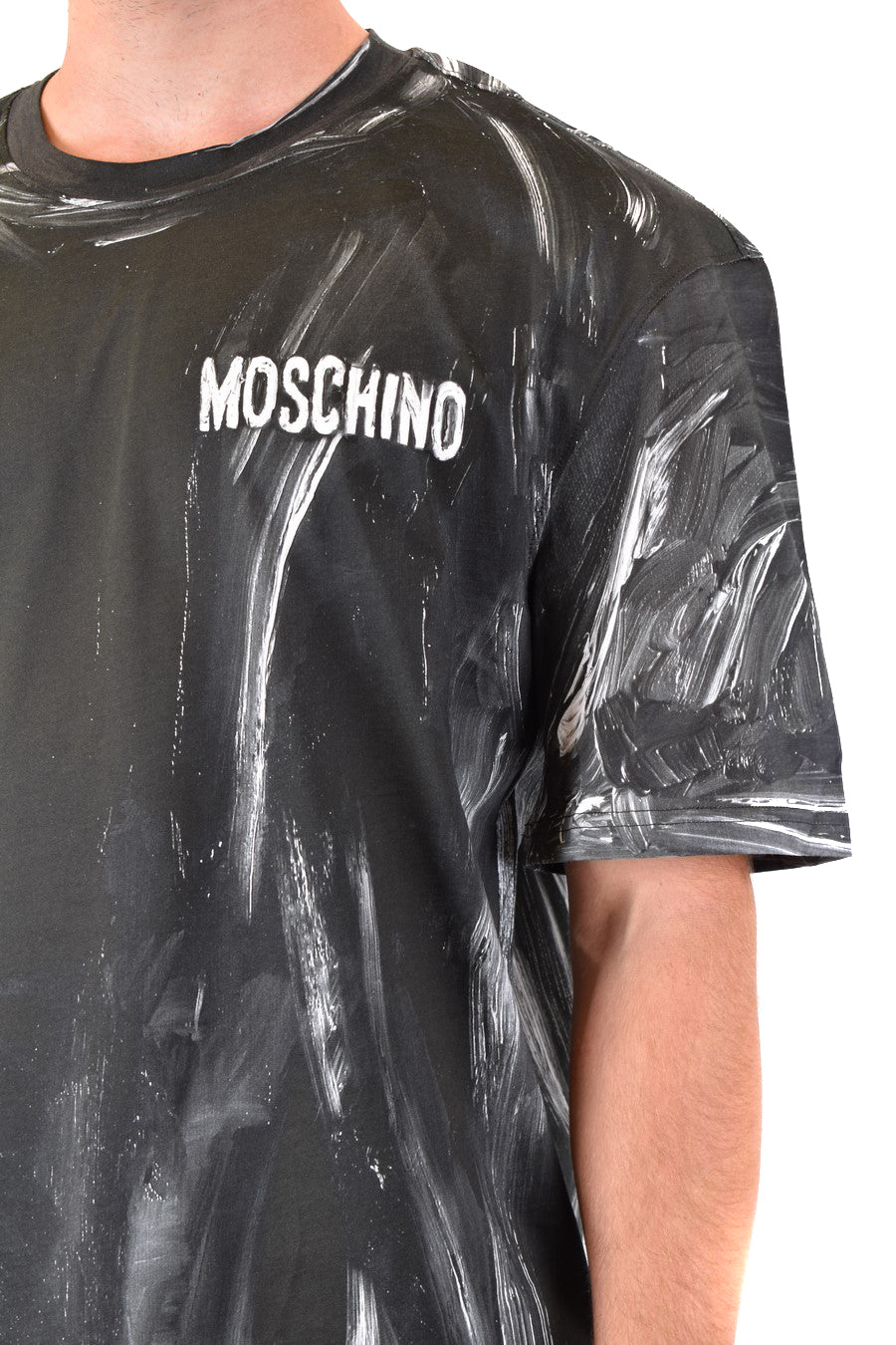 Moschino T-shirt homme — black