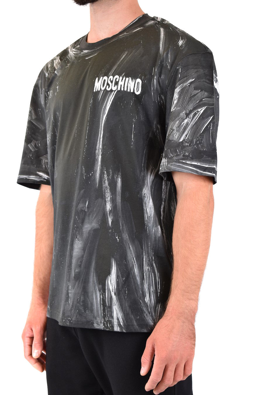 Moschino T-shirt homme — black