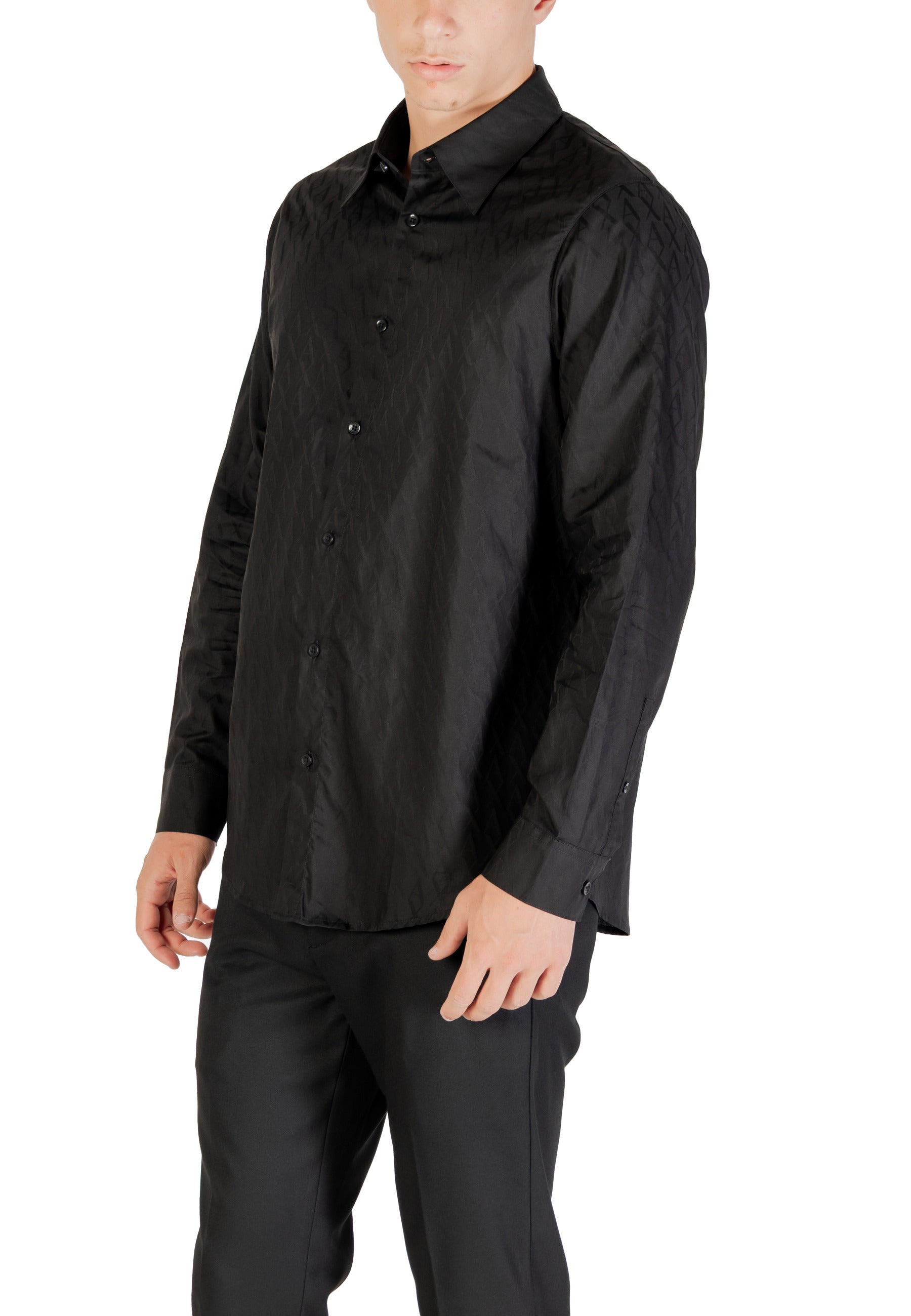 Armani Exchange Chemise homme Chemises — black