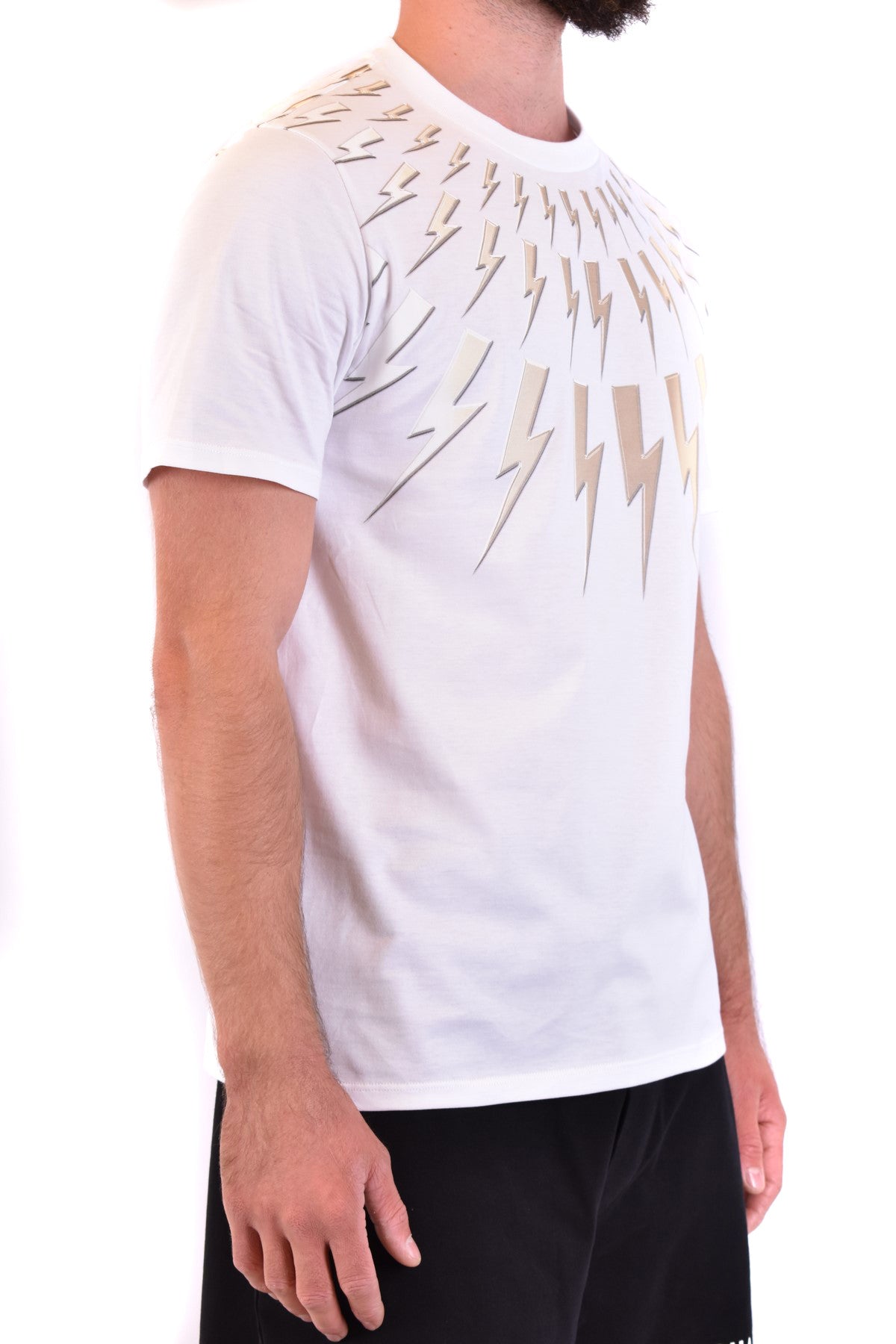 Neil Barrett T-shirt homme — white