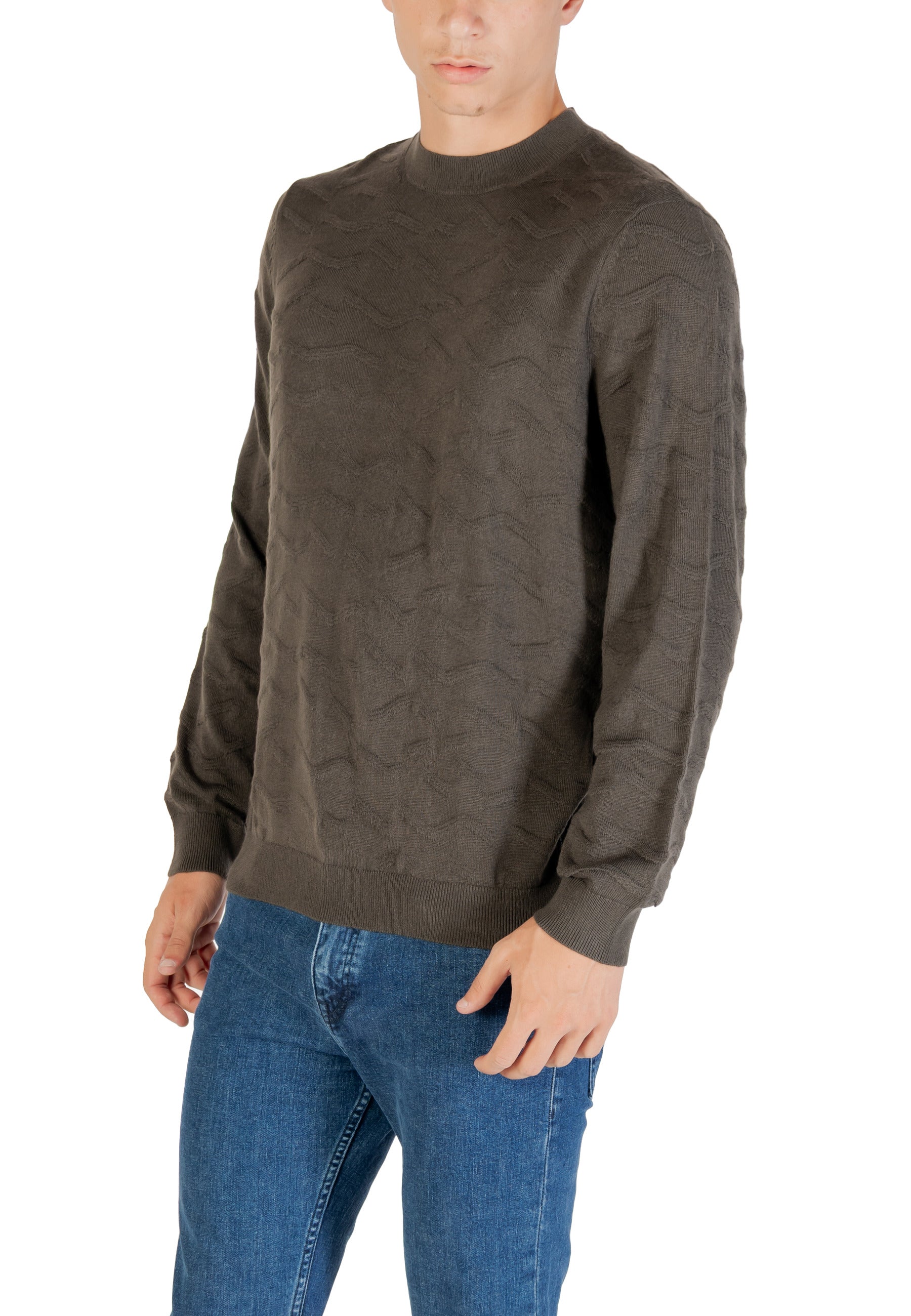Armani Exchange Pull homme — brown