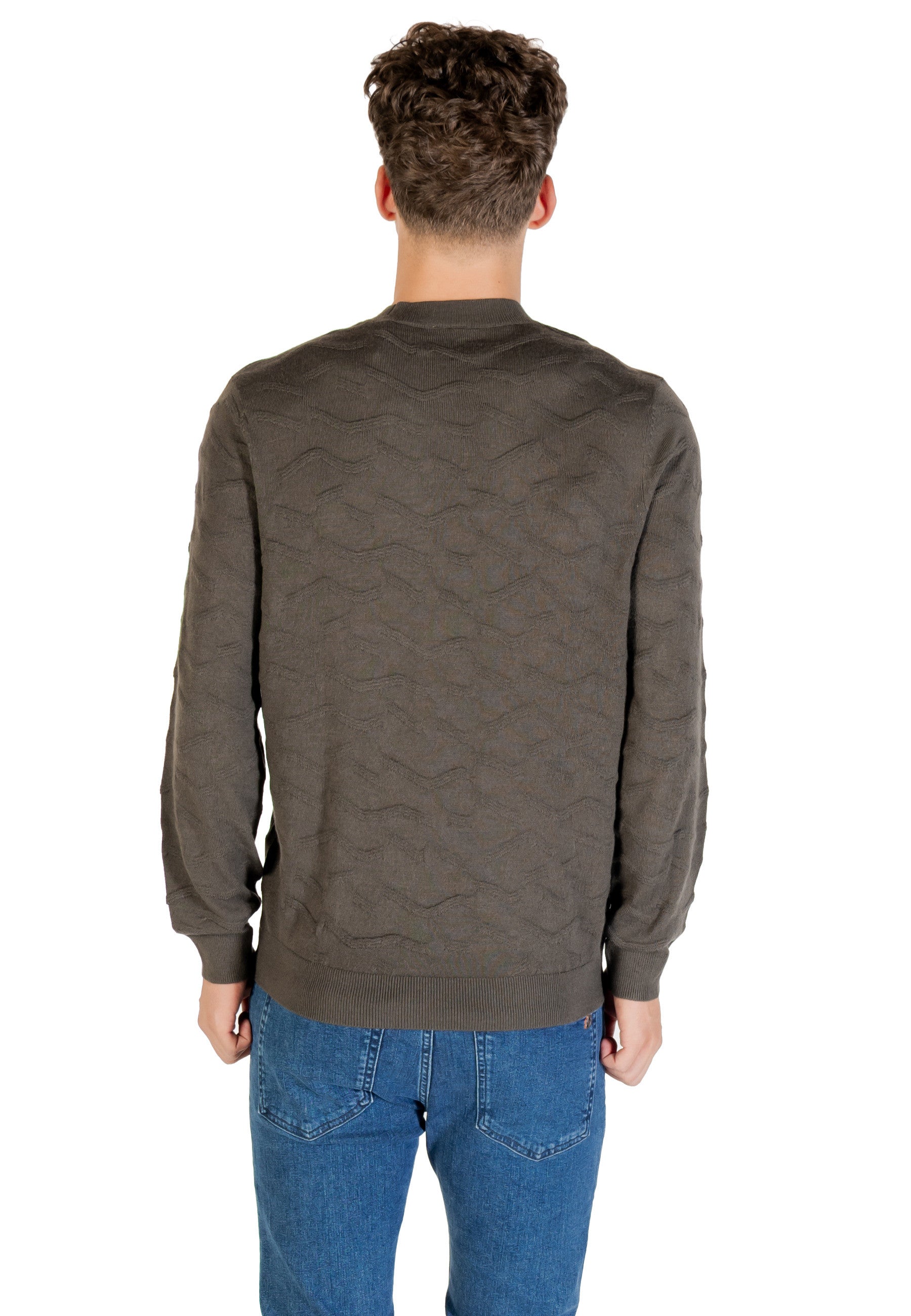 Armani Exchange Pull homme — brown