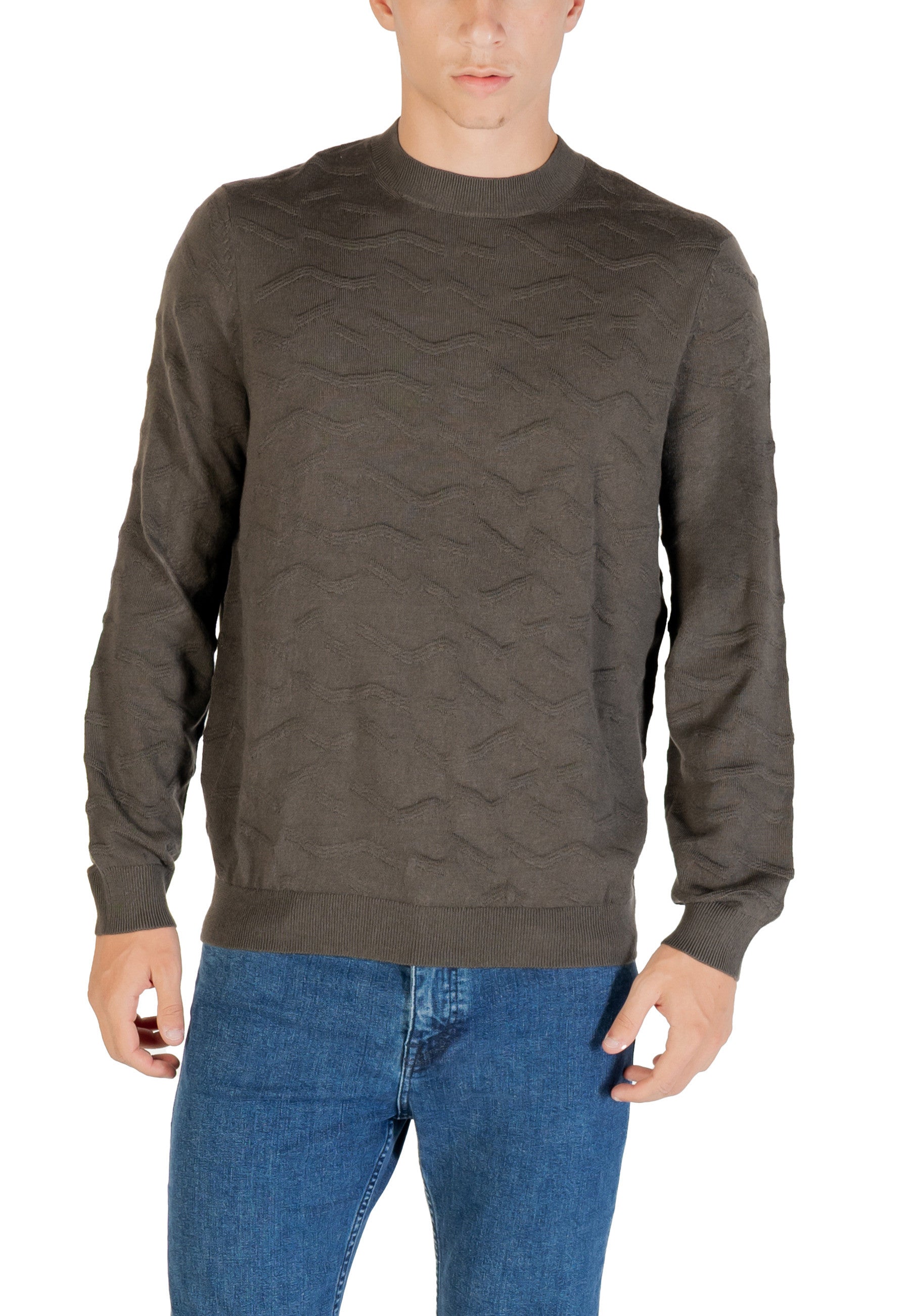 Armani Exchange Pull homme — brown