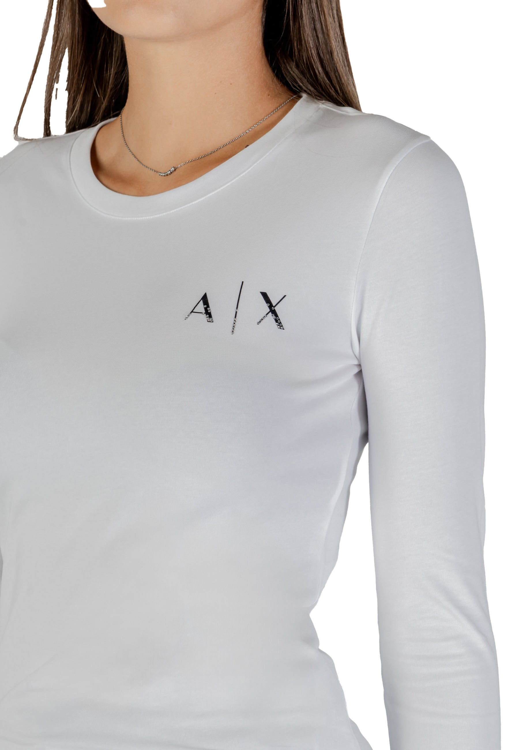 Armani Exchange T-shirt femme — white