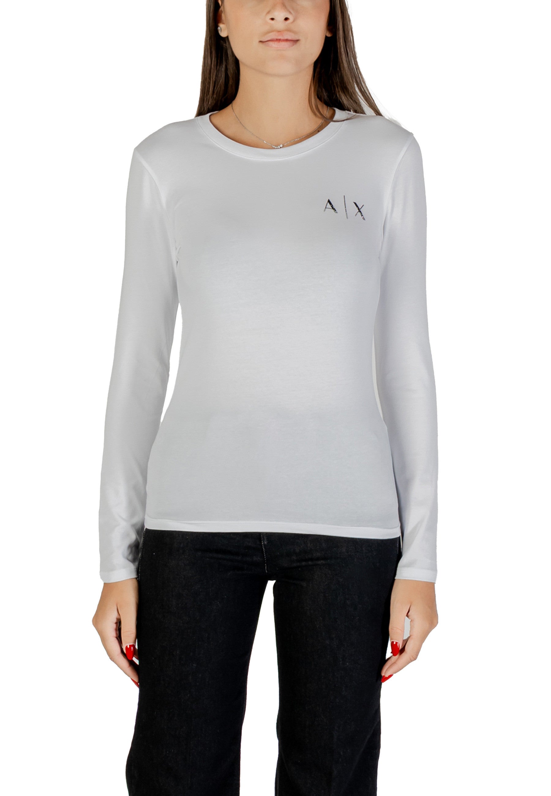 Armani Exchange T-shirt femme — white