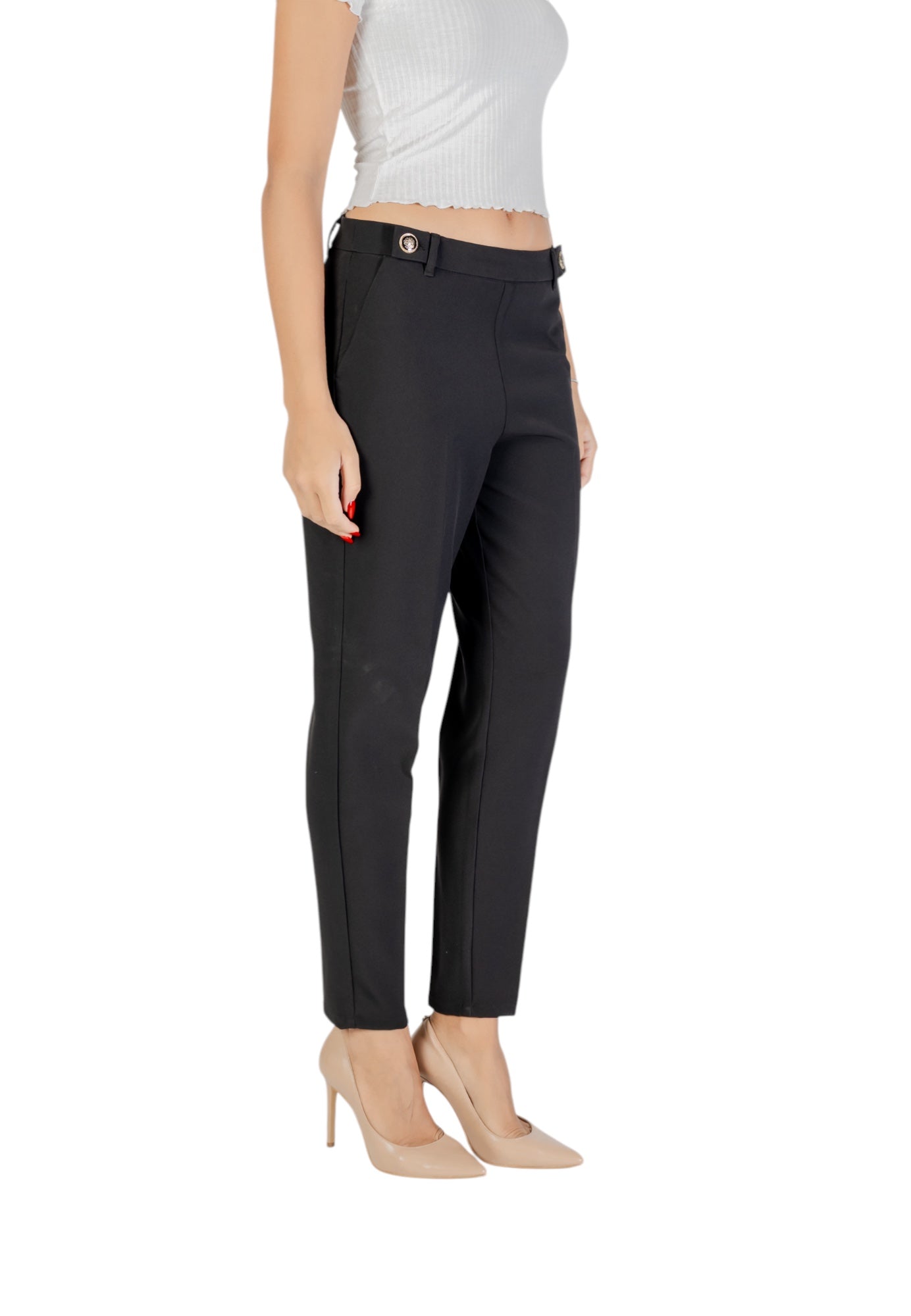 Only Pantalon femme Pantalons — black