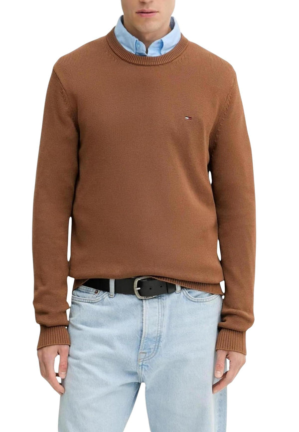 Tommy Hilfiger Jeans Pull homme — brown