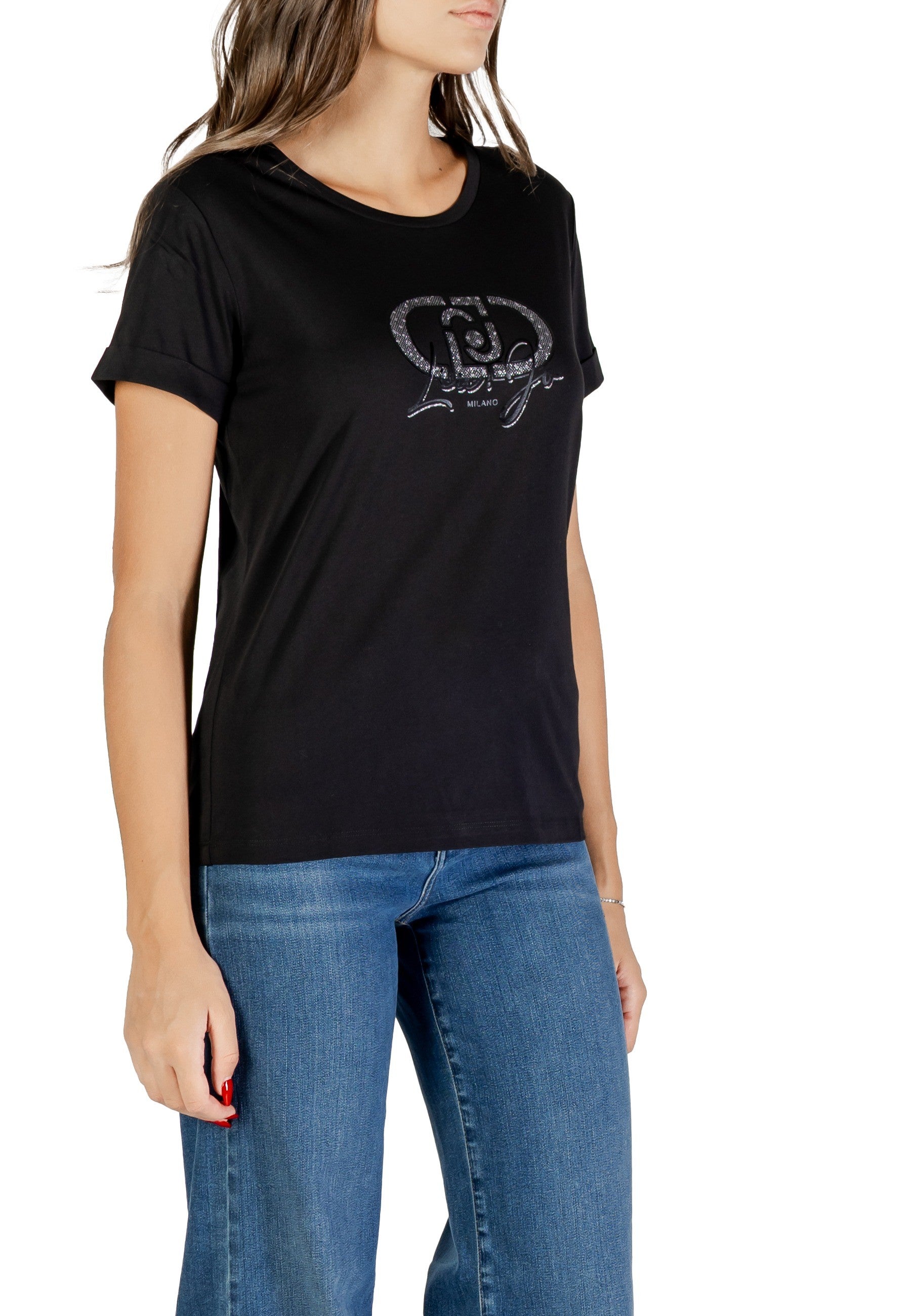 Liu Jo T-shirt femme — black