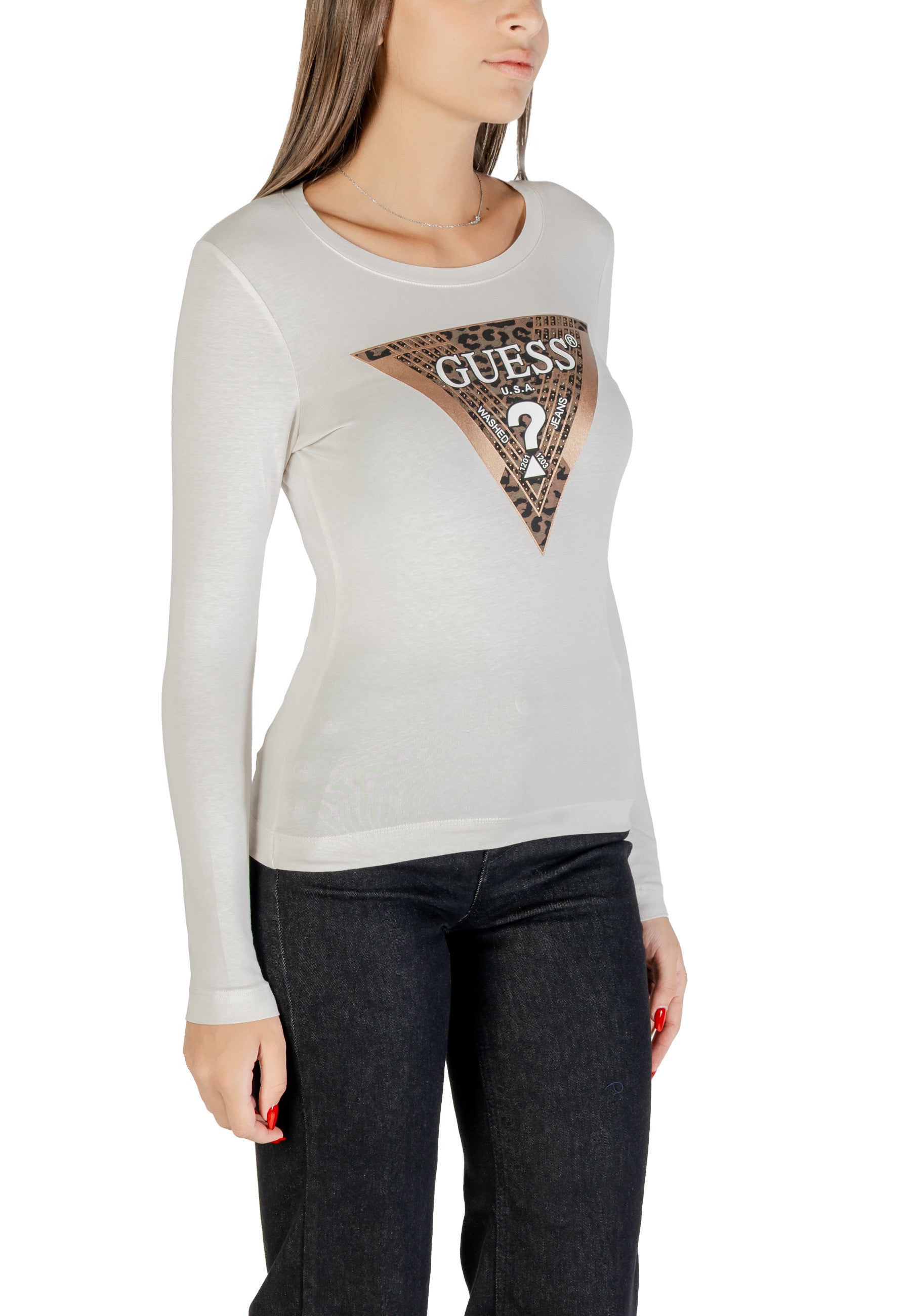 Guess T-shirt femme — beige