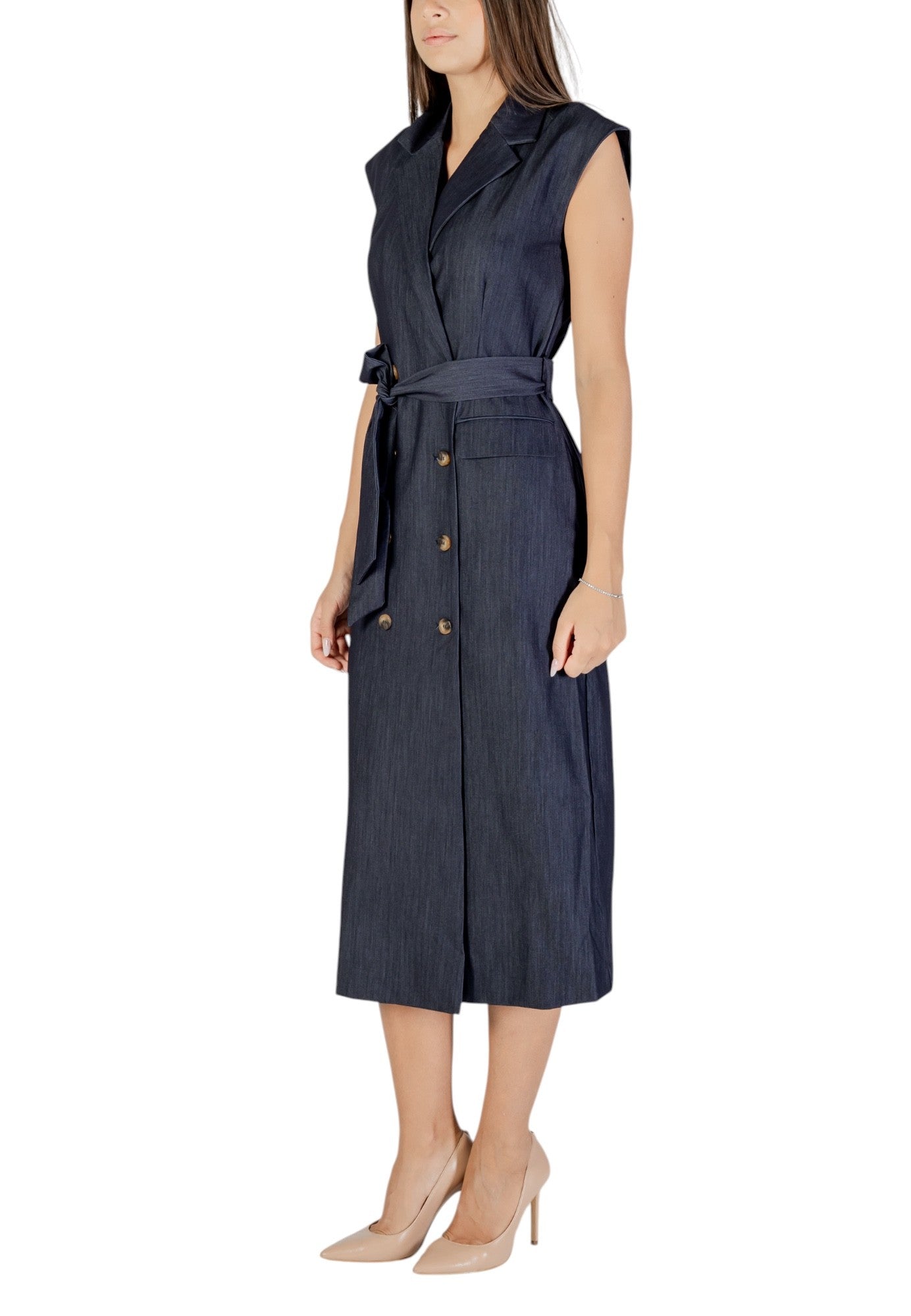 Ichi Robe femme Robes — blue